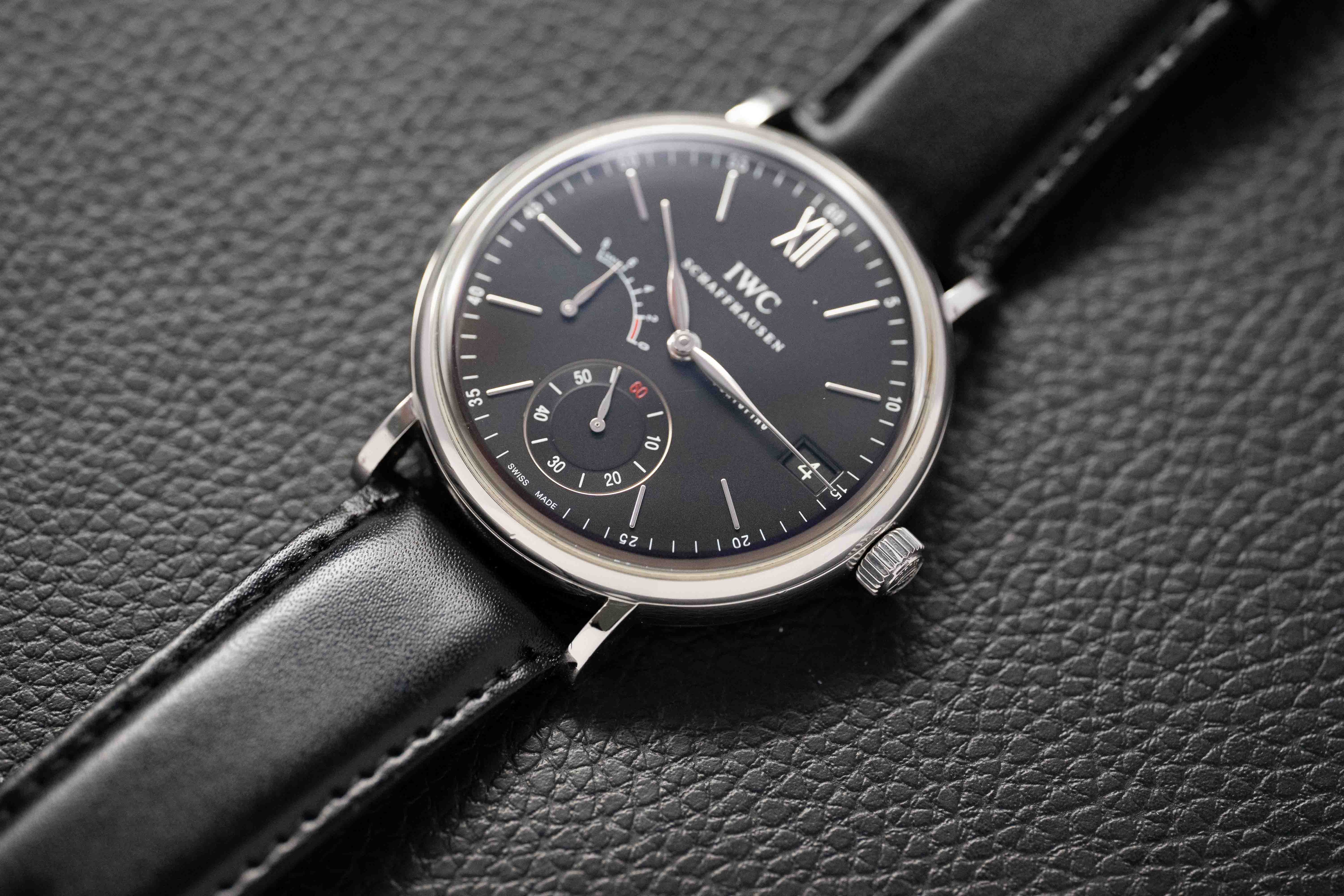 IWC Portofino IW510102 Black 8 Days 2016 Papers