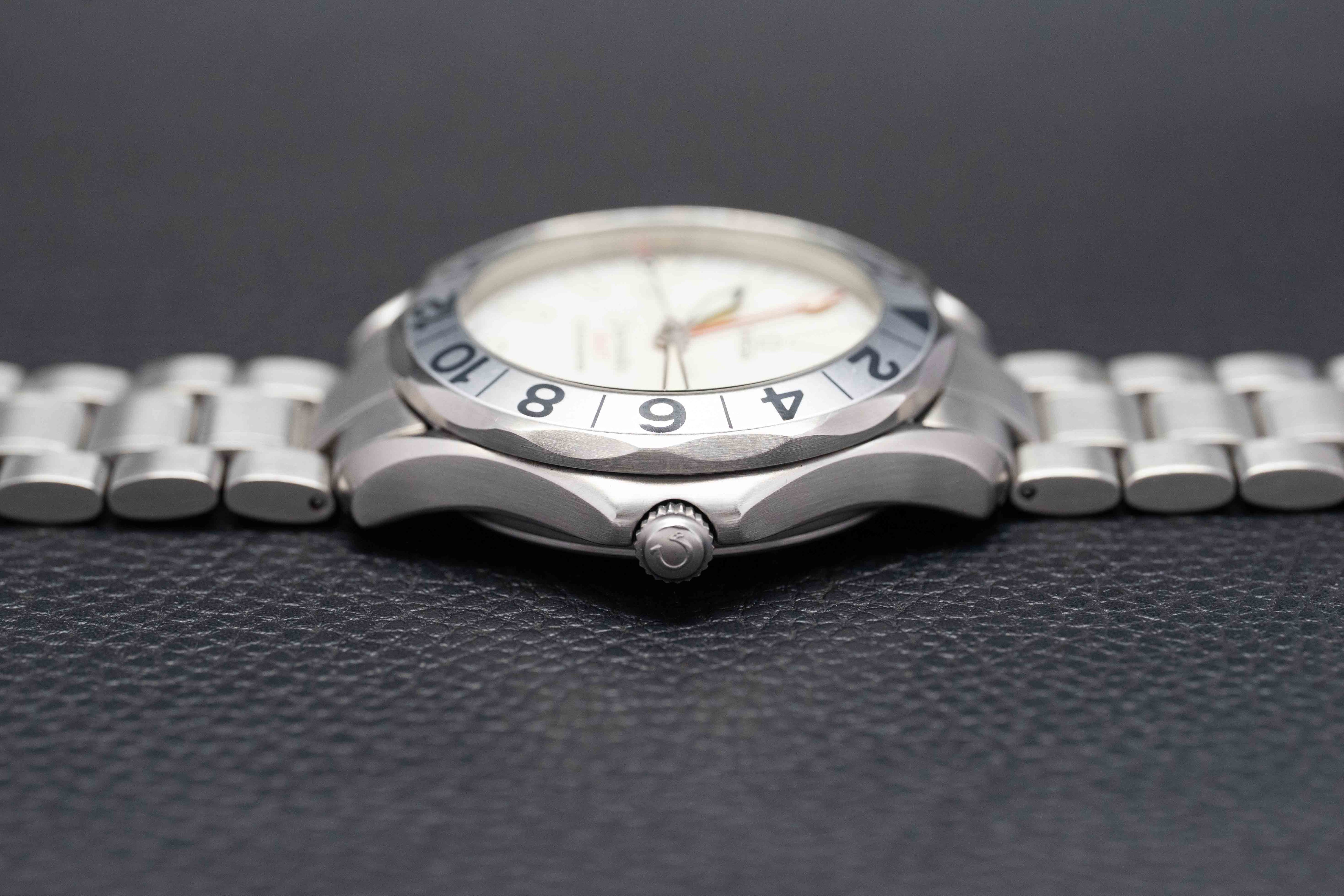 Omega Seamaster GMT 2538.20 White Dial 2006 Albino