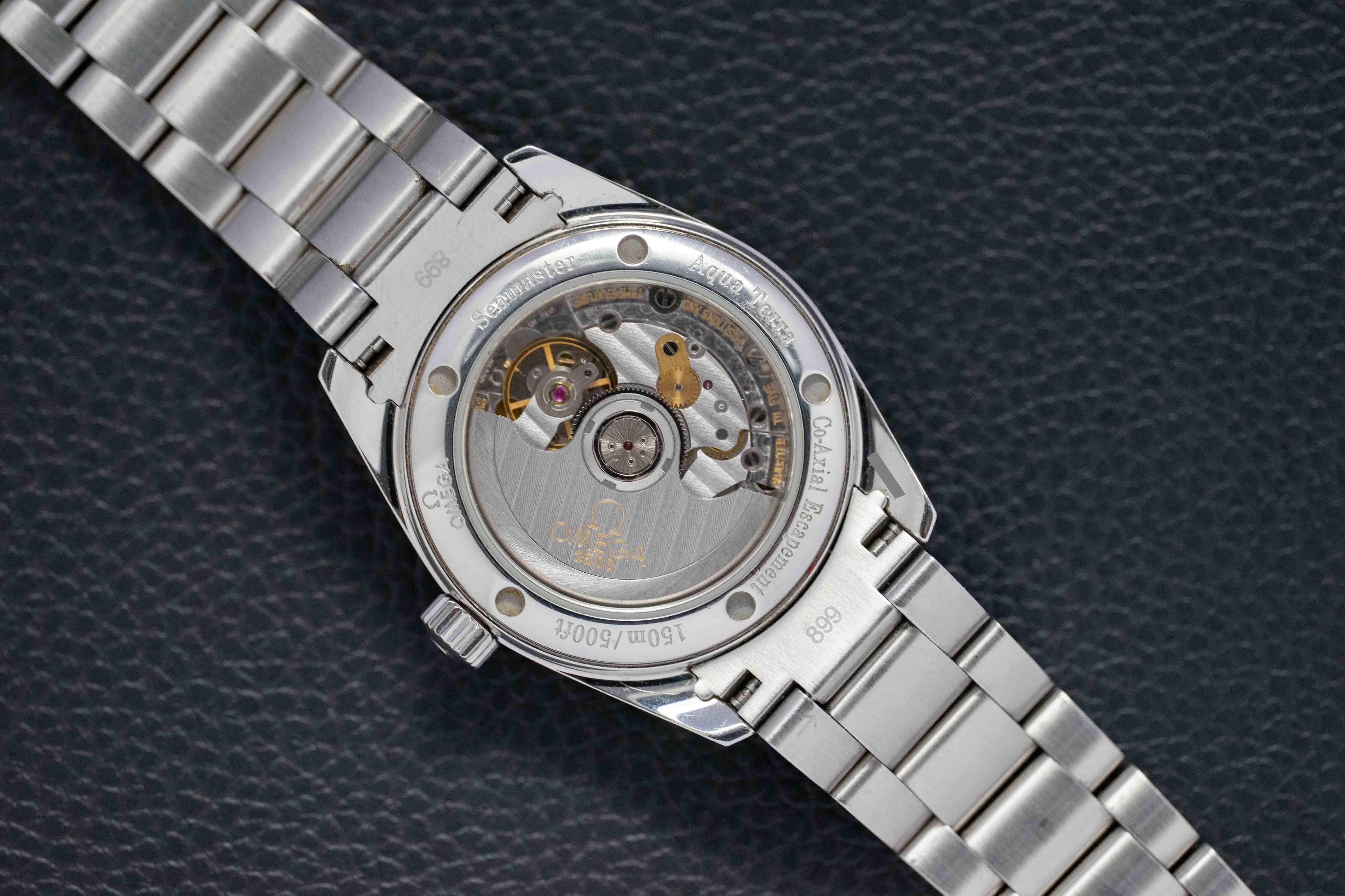 Omega Seamaster Aqua Terra 2504.30 Silver Dial 2007