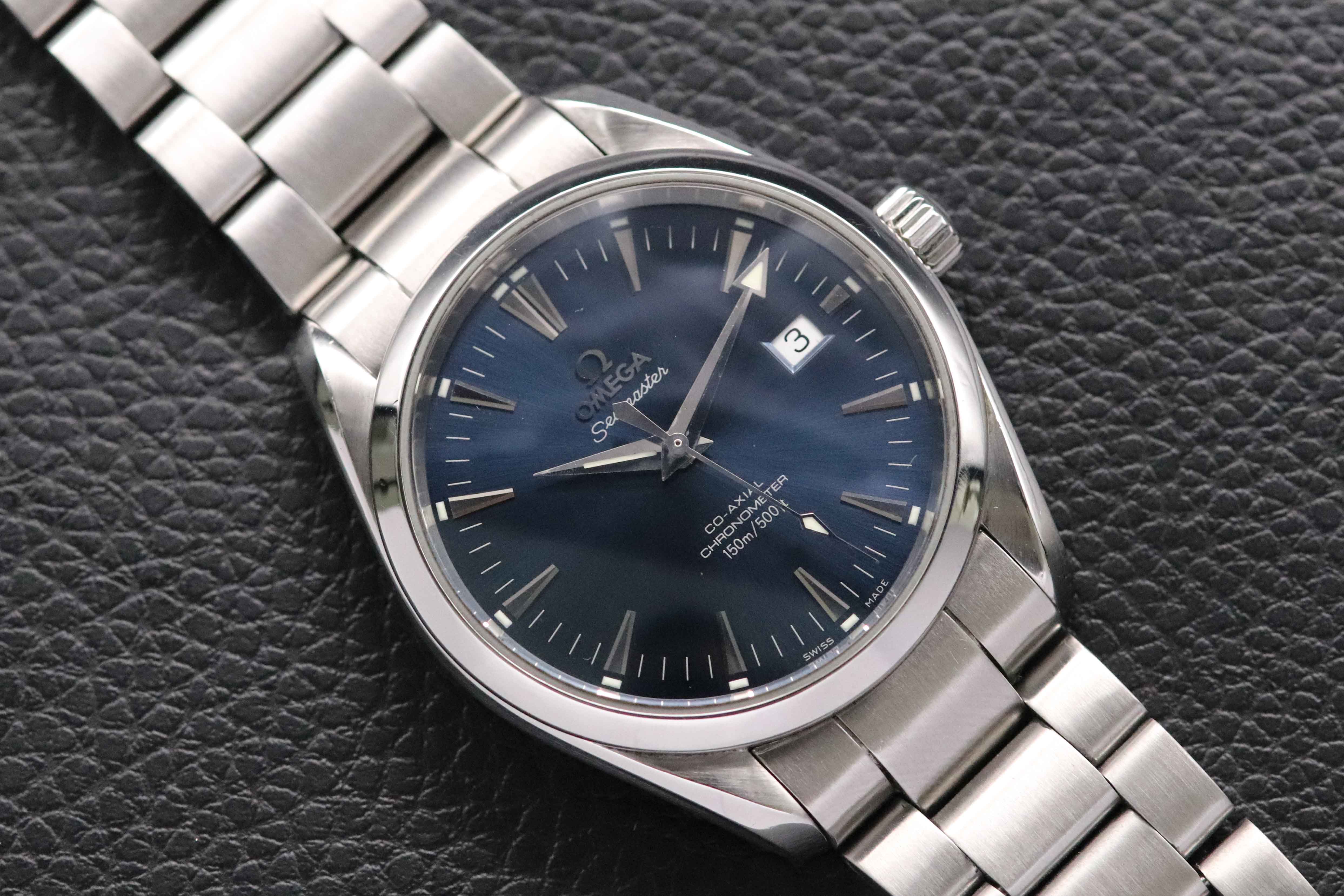 Omega Seamaster Aqua Terra 2503.80 Blue 2007