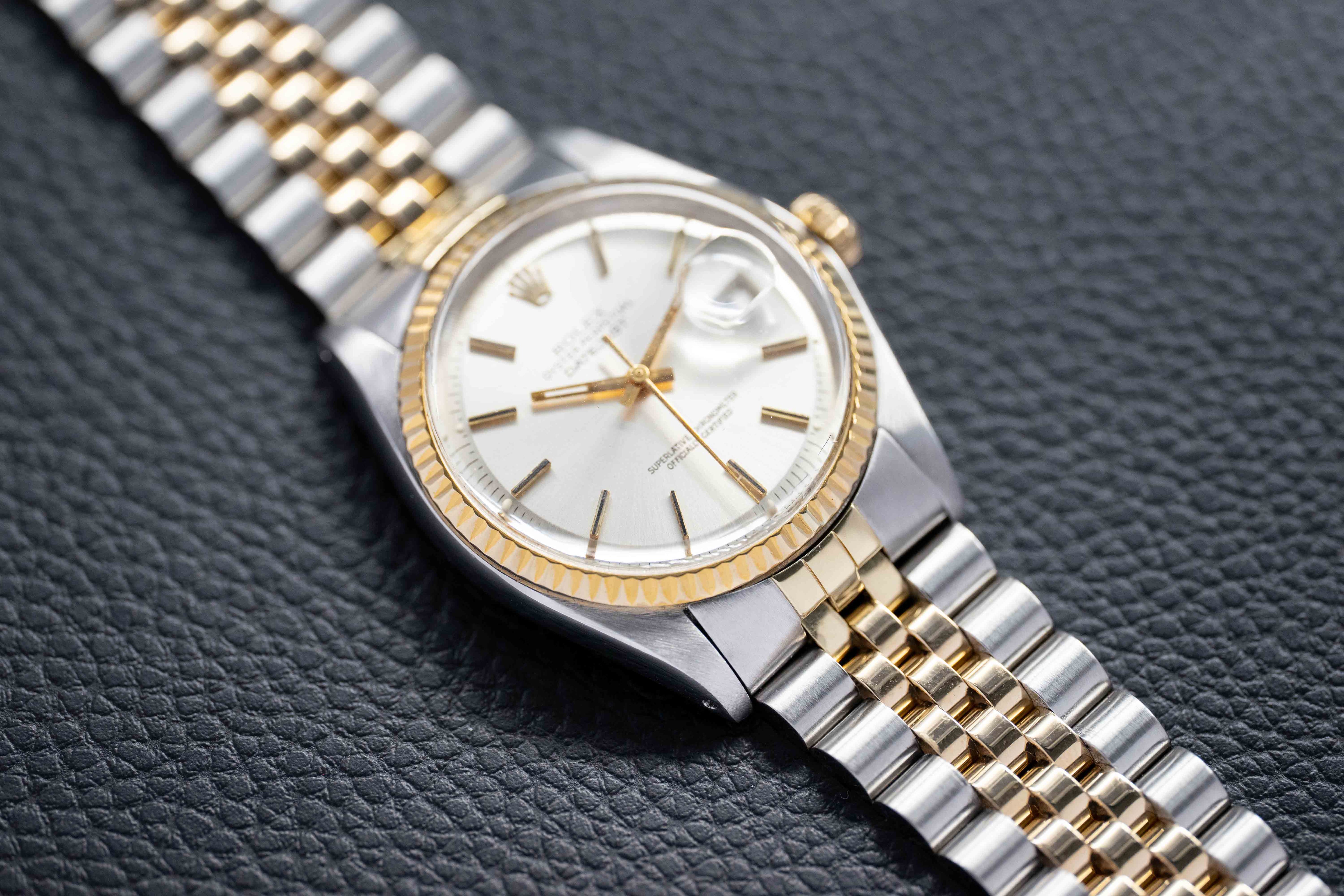 Rolex Datejust 1601 Silver Dial 1972