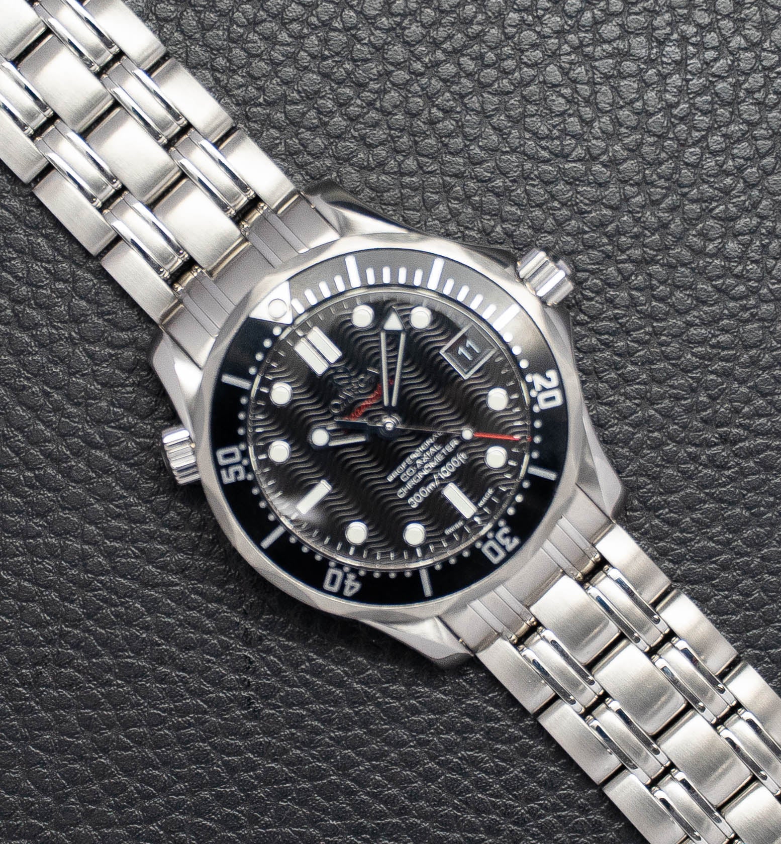Omega Seamaster Diver 300M 212.30.36.20.01.001 Black Dial 2012