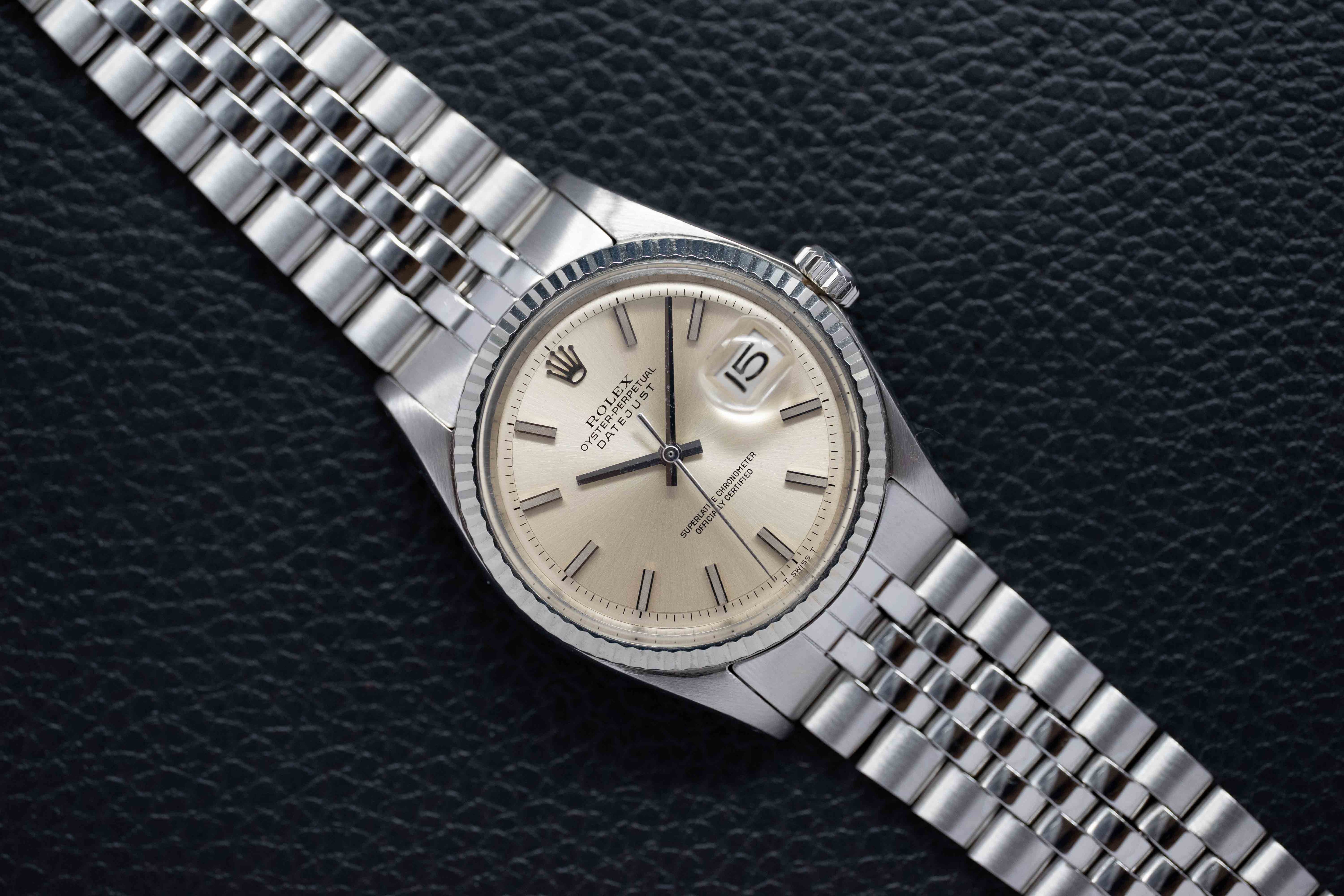 Rolex Datejust 1601 Silver Dial 1971