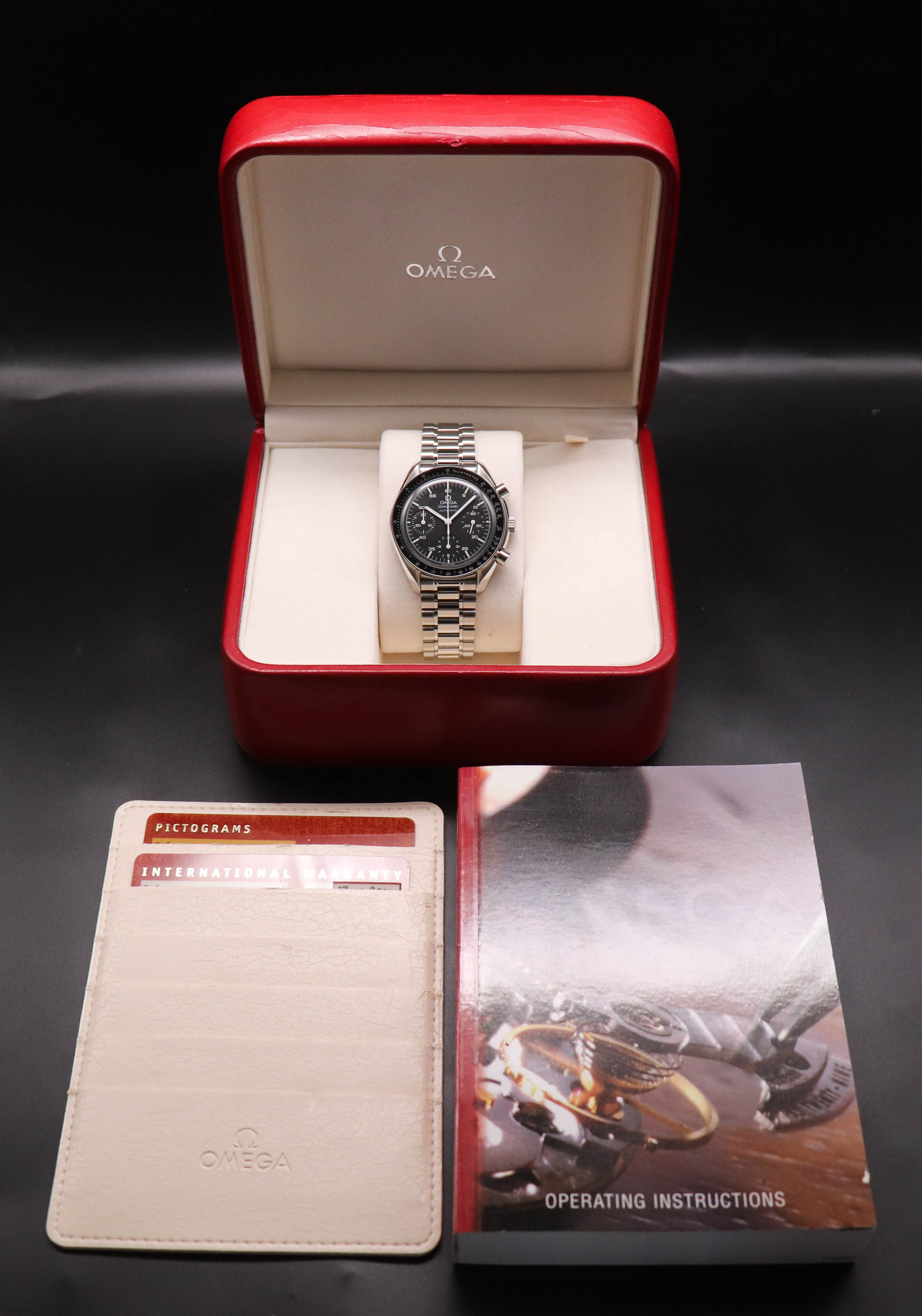 Omega Speedmaster Reduced 3510.50 Fullset 2000 Box+Papers