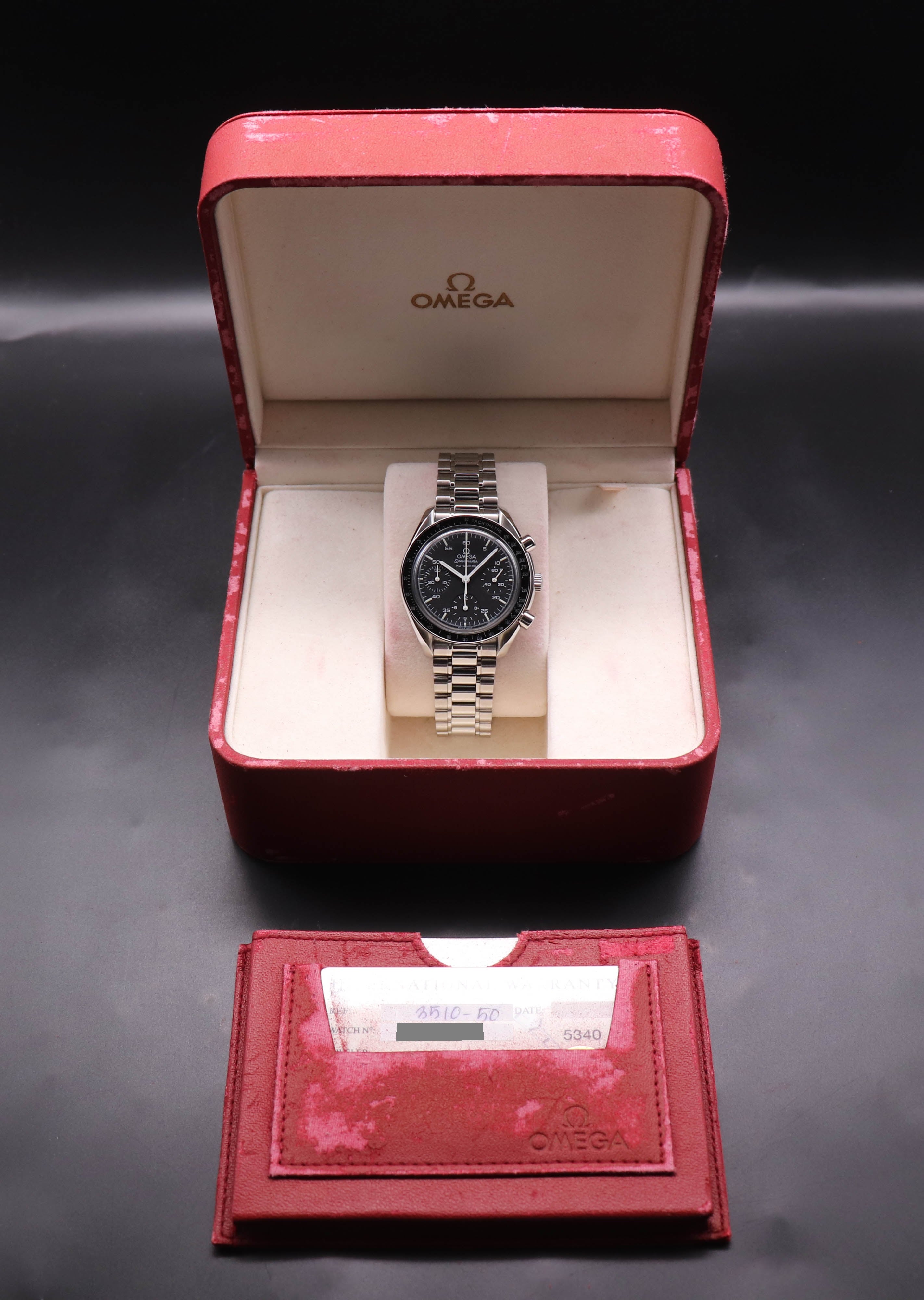 Omega Speedmaster Reduced 3510.50 Fullset 2003 Box+Papers