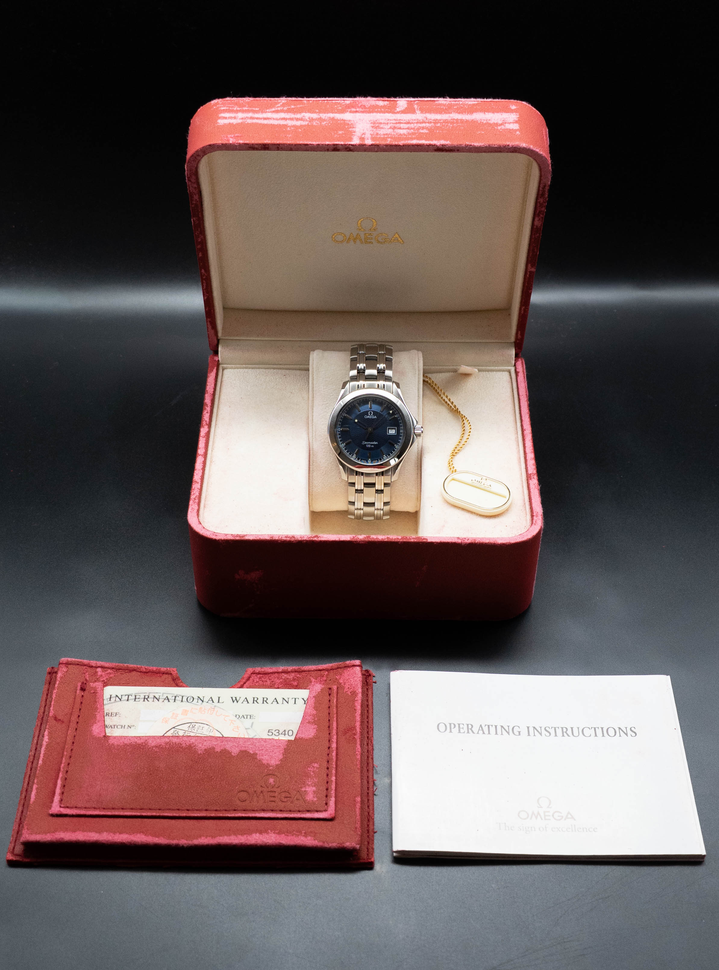 Omega Seamaster 120M 2511.81 Fullset 2000 Box+Papers