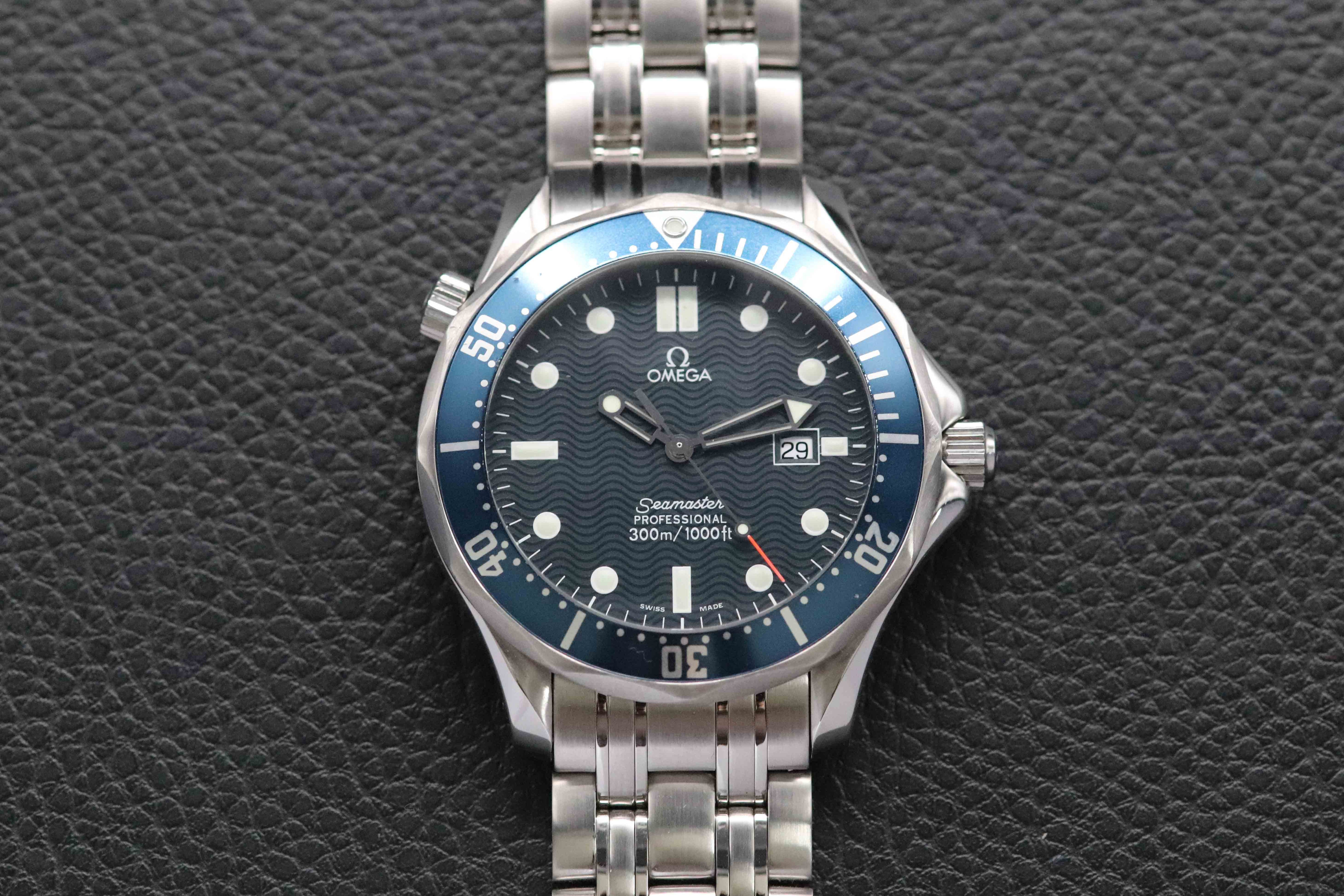 Omega Seamaster James Bond 2541.80 Blue 1998