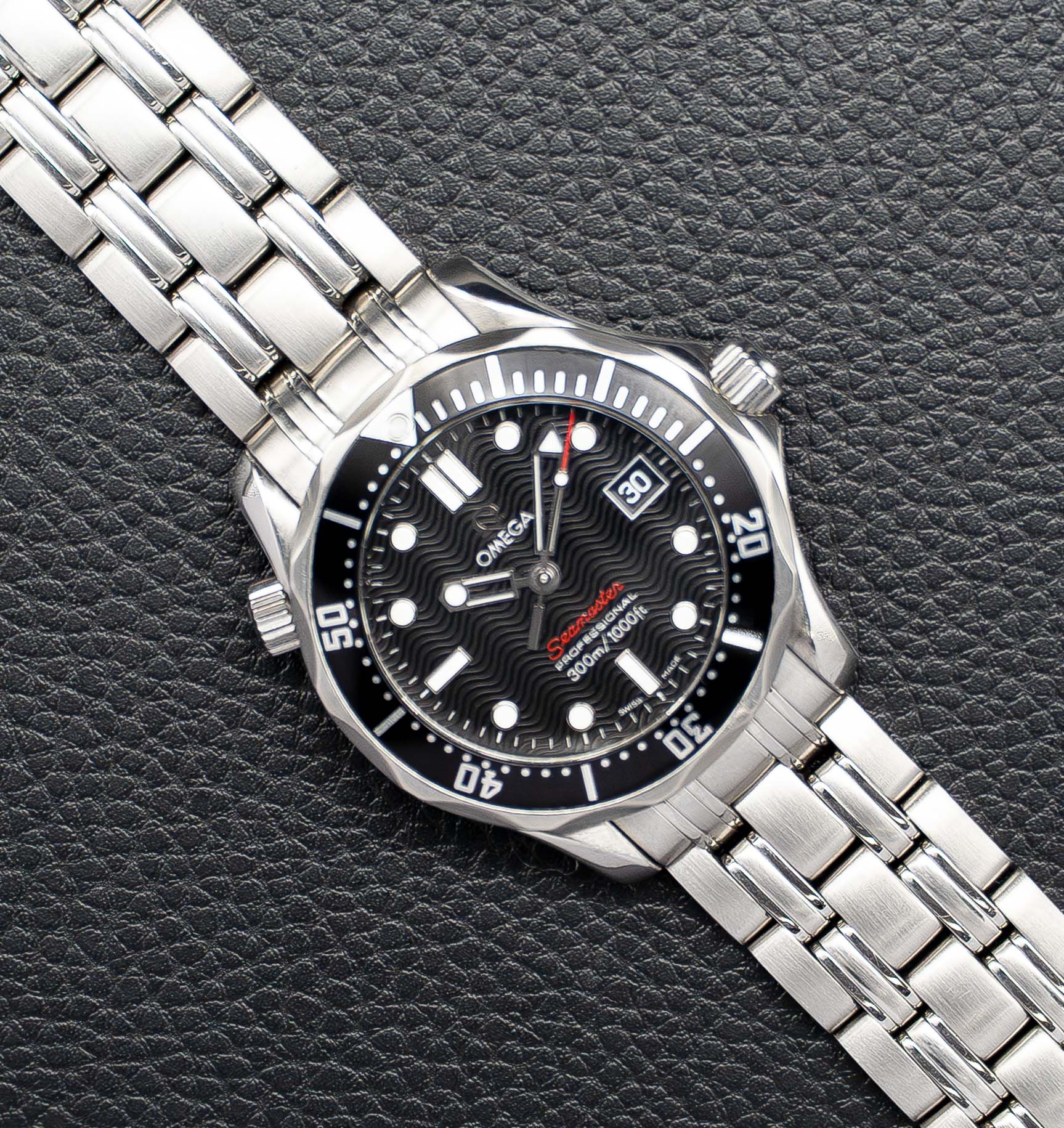 Omega Seamaster Diver 300M 212.30.36.61.01.001 Black Dial 2012