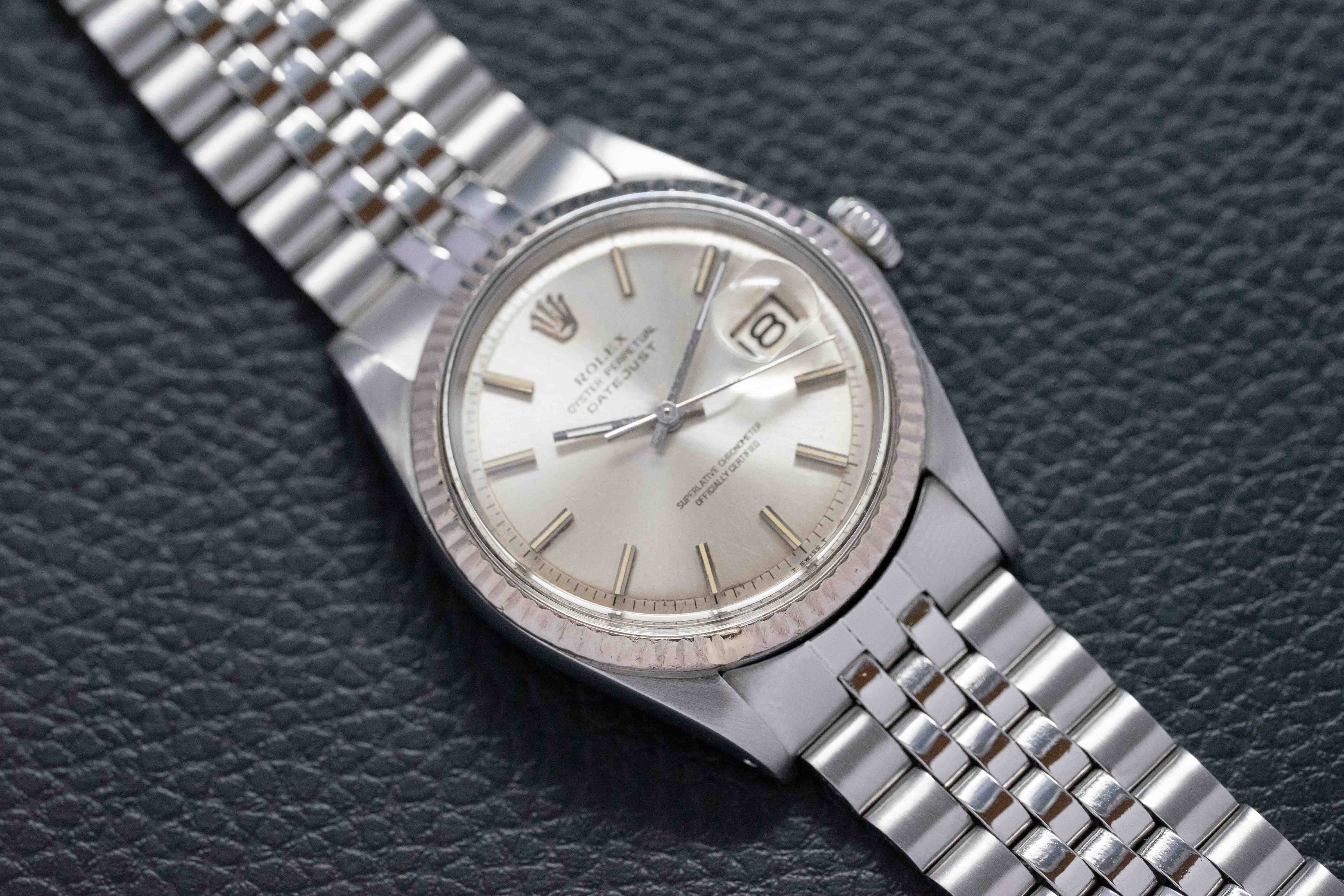 Rolex Datejust 1601 Silver Dial 1969