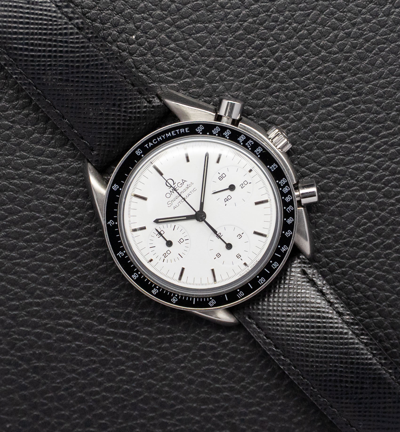 Omega Speedmaster Reduced 3510.20 Albino White Dial 1989