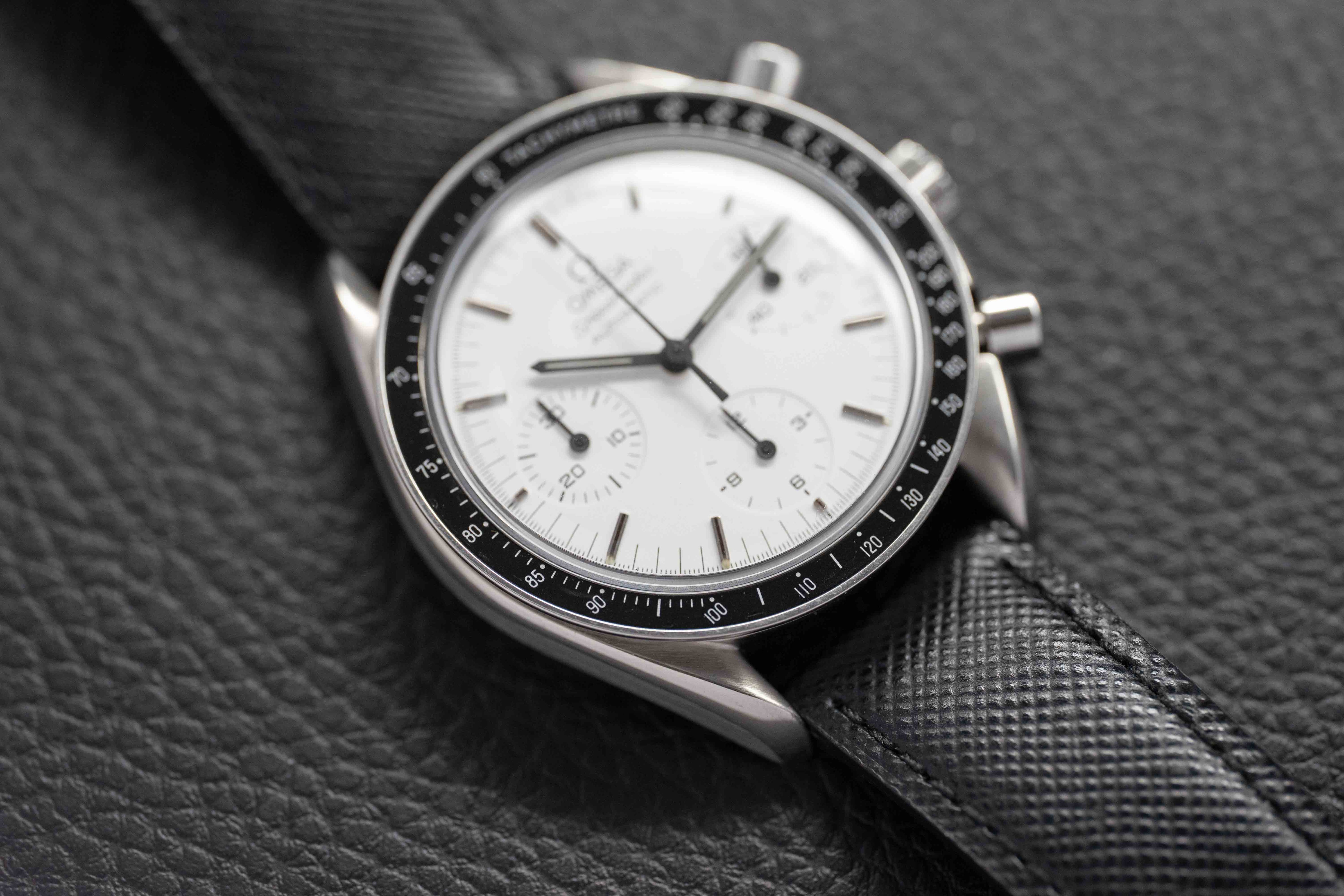 Omega Speedmaster Reduced 3510.20 Albino White Dial 1989