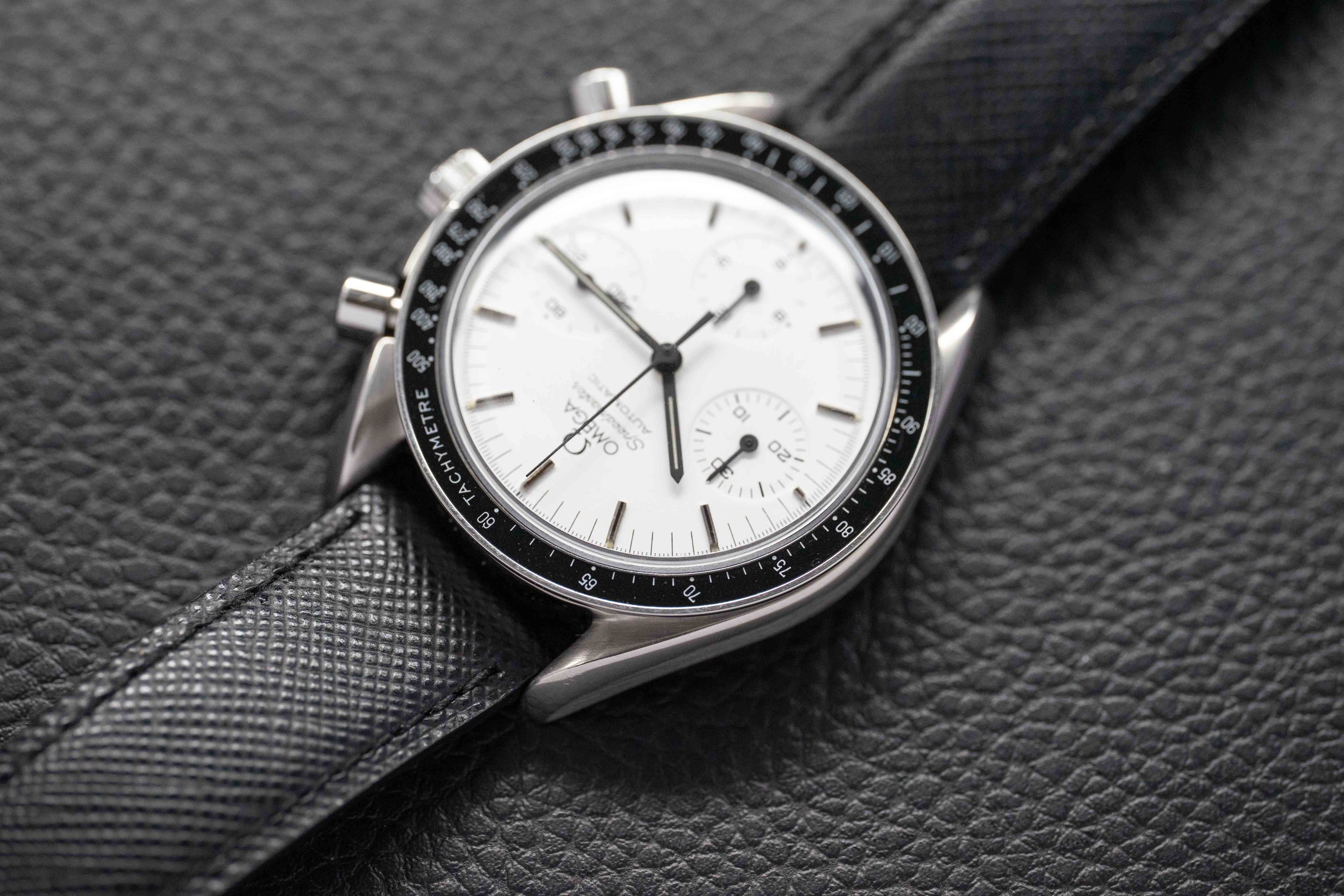Omega Speedmaster Reduced 3510.20 Albino White Dial 1989