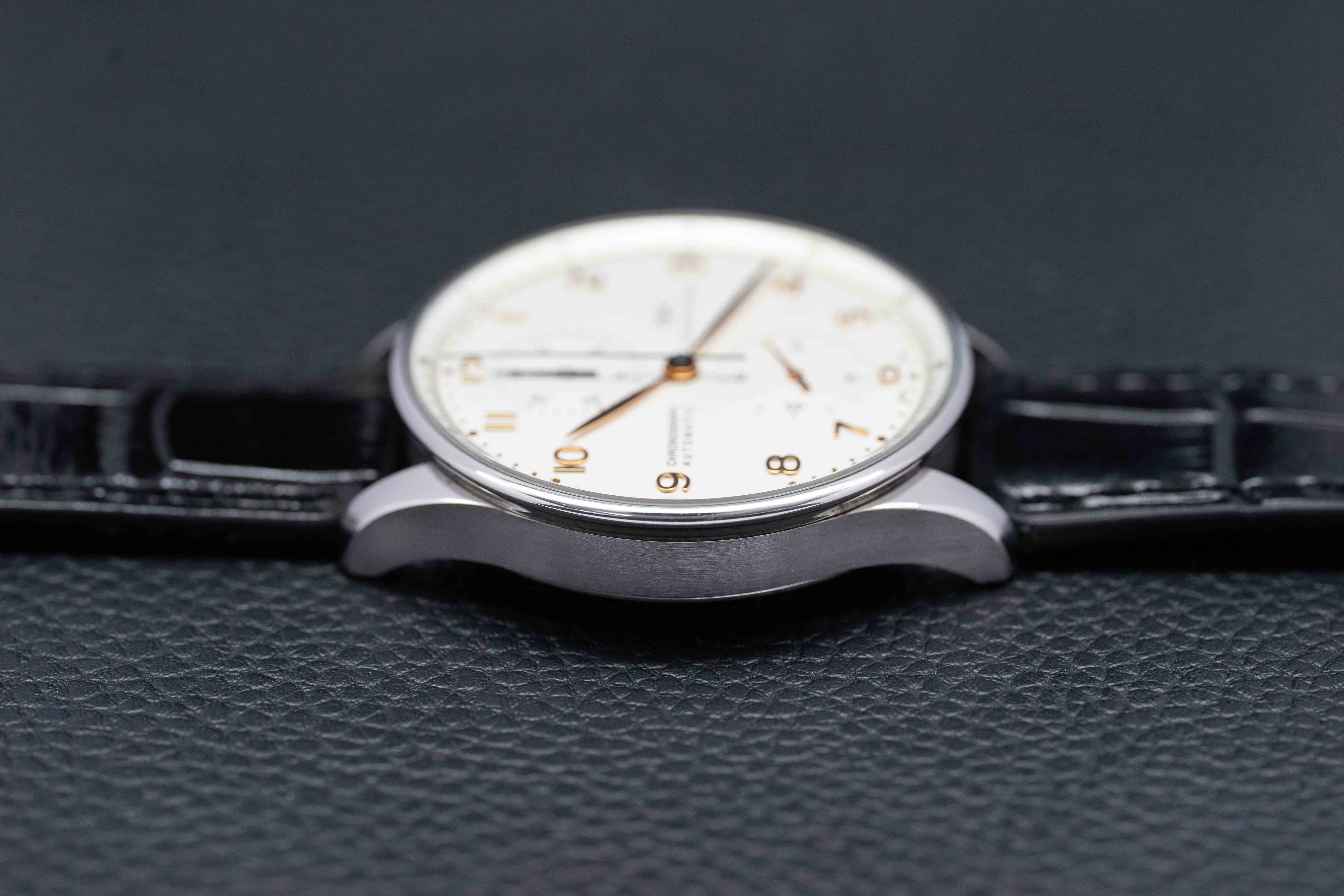 IWC Portugieser Chronograph IW371401 White Dial 2008