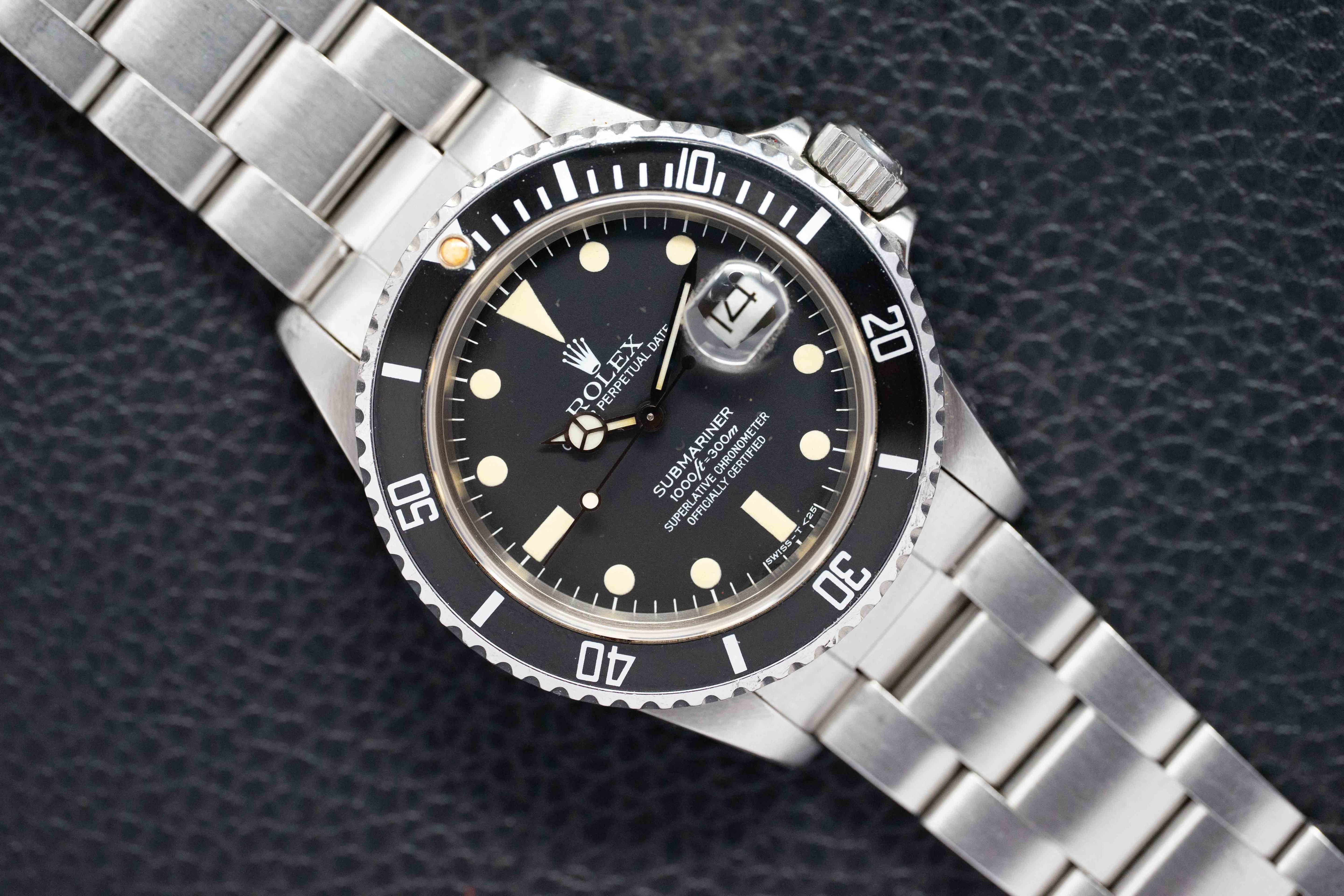 Rolex Submariner 16800 Matte Dial 1983 Box