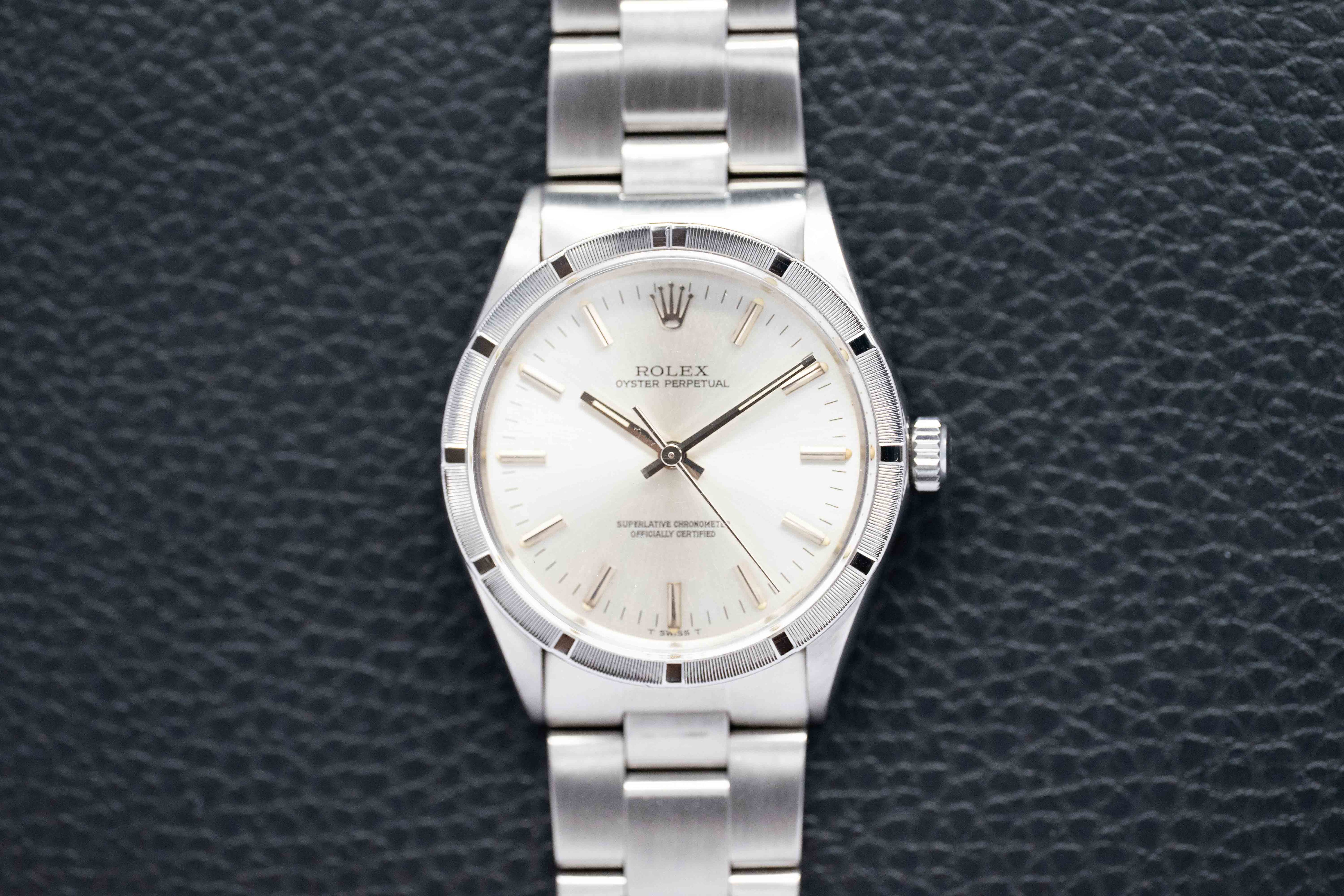 Rolex Oyster Perpetual 1007 Silver Dial 1973