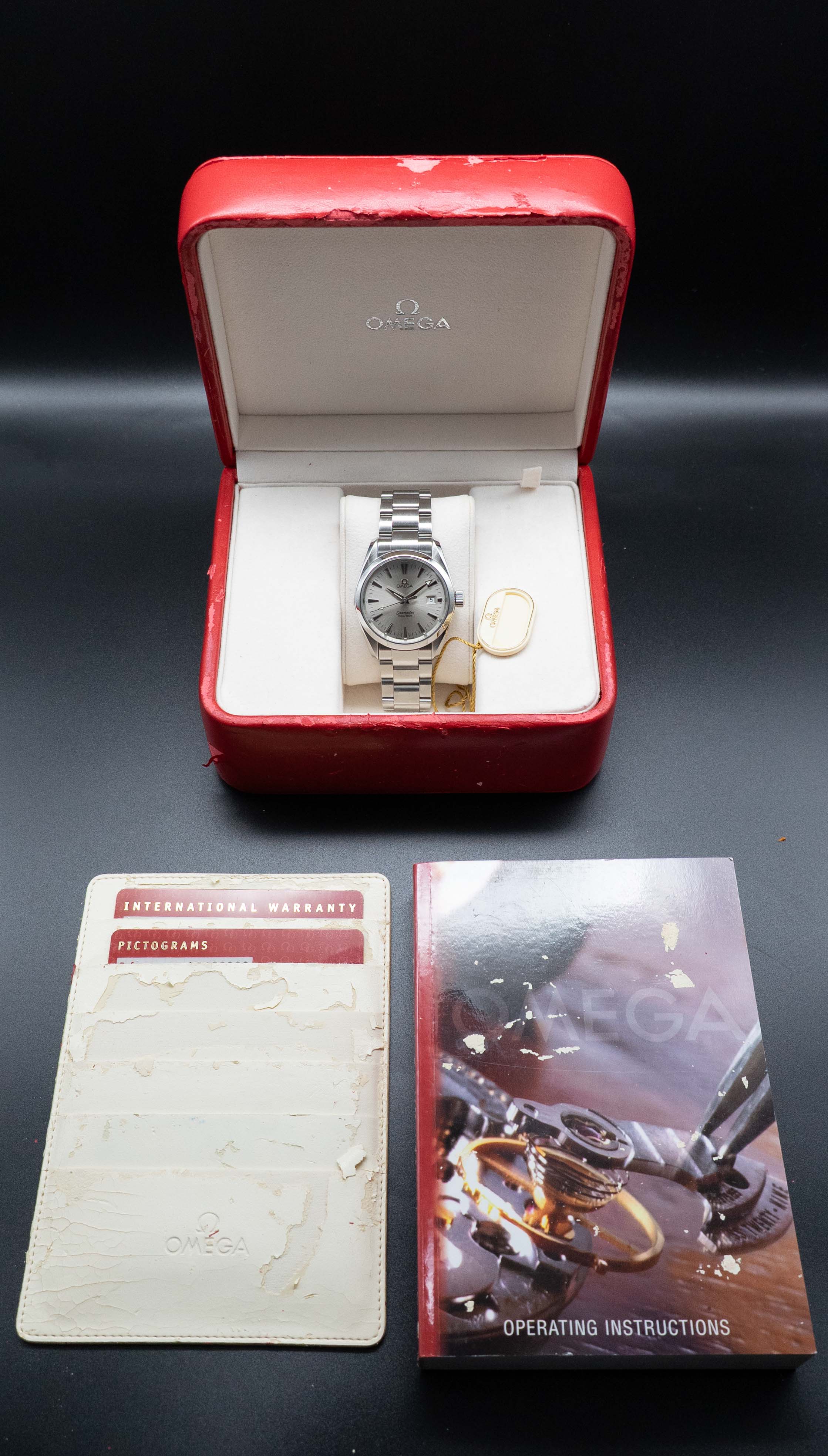 Omega Seamaster Aqua Terra 2518.30 Fullset 2007 Box+Papers