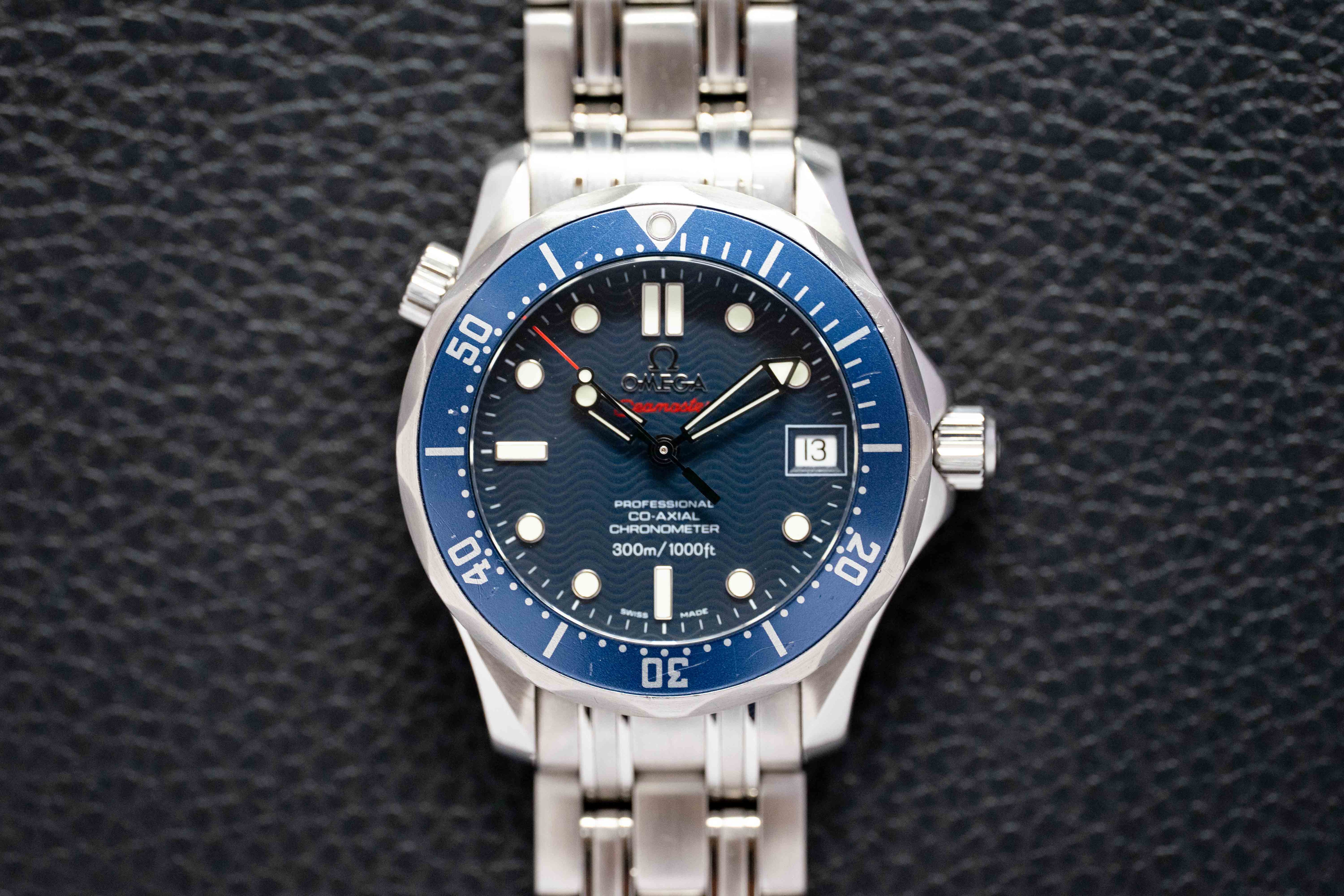 Omega Seamaster Diver 2222.80 Blue Dial 2008