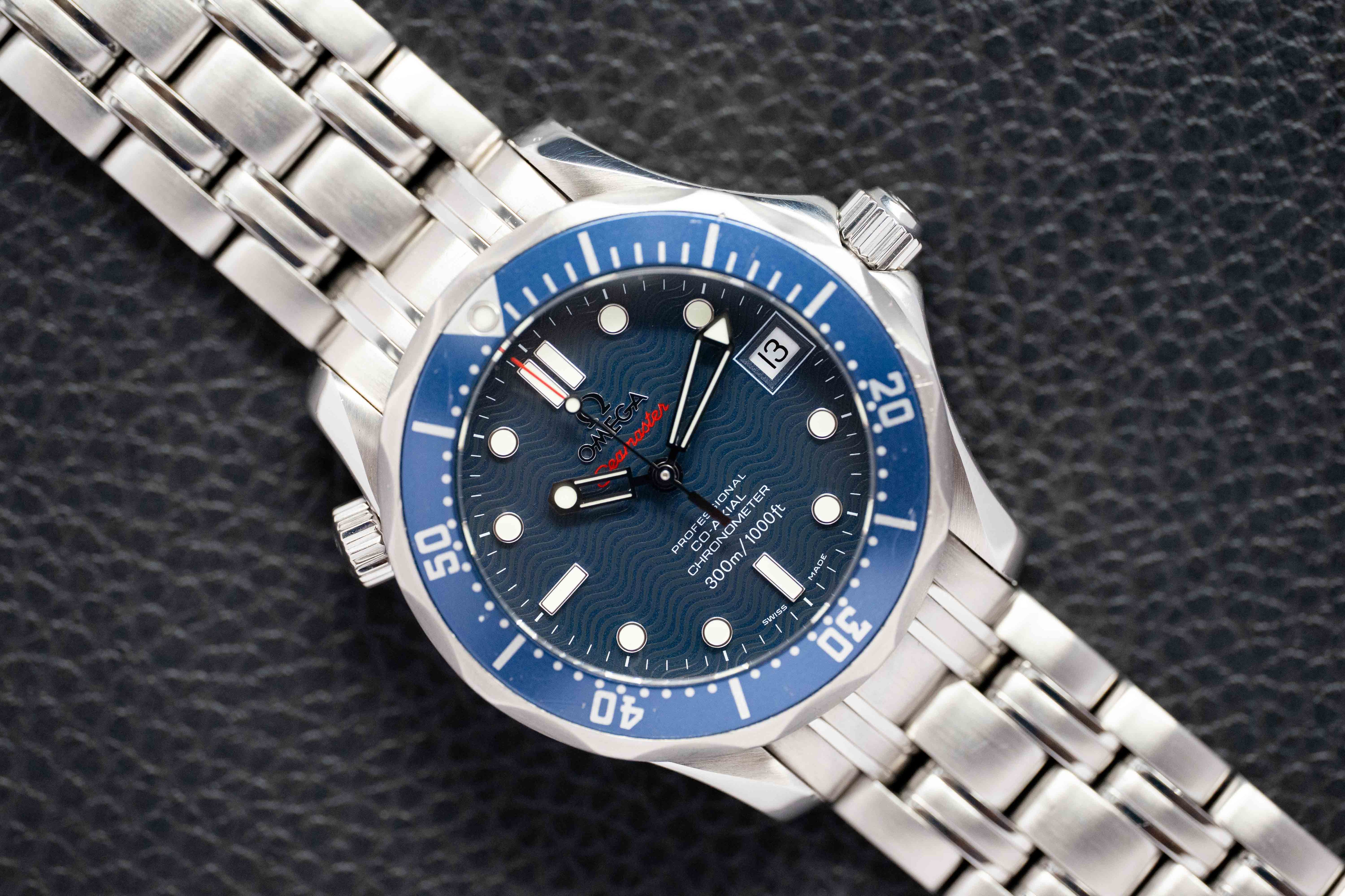 Omega Seamaster Diver 2222.80 Blue Dial 2008