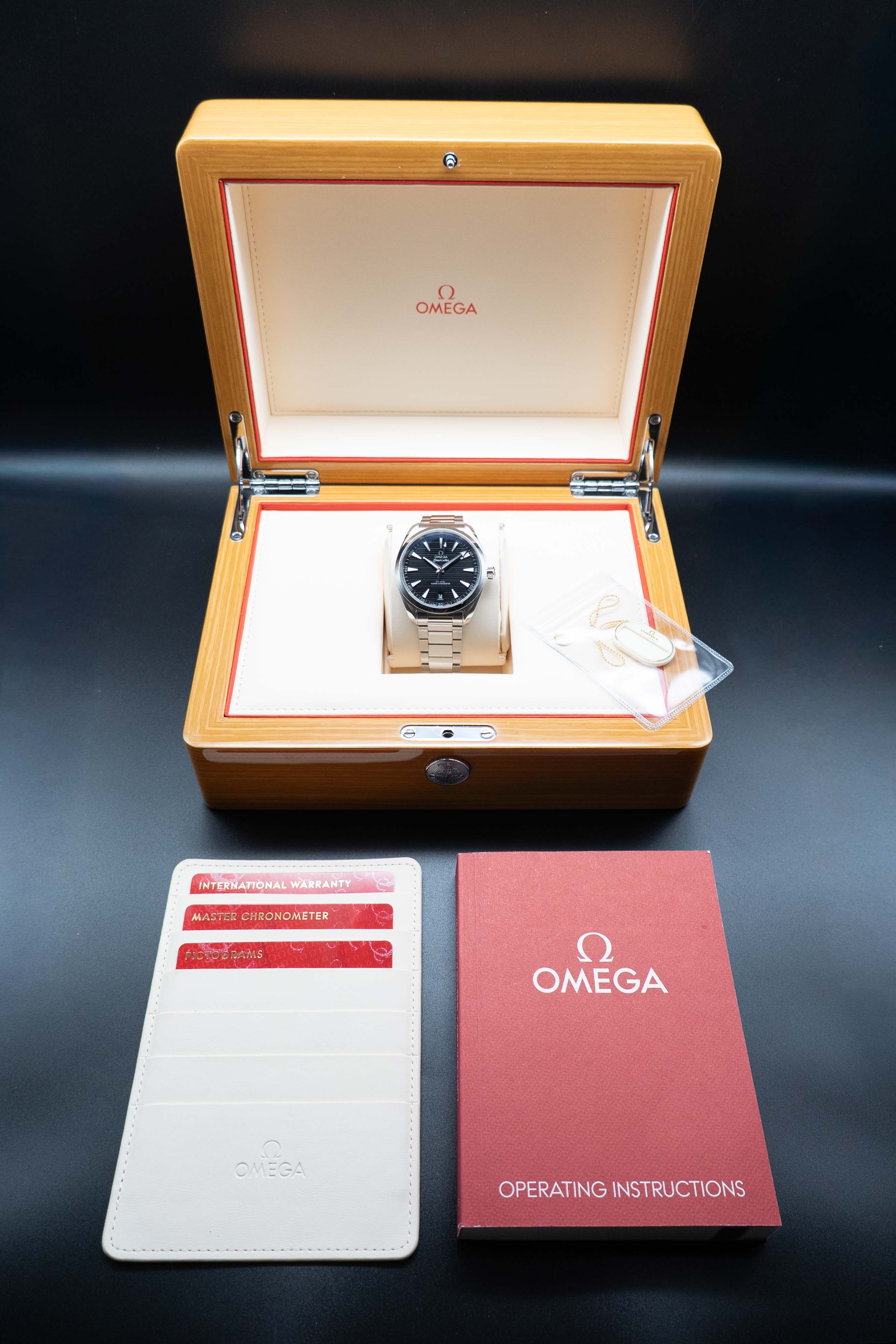 Omega Seamaster Aqua Terra 220.10.41.21.01.001 Fullset 2023 Box+Papers