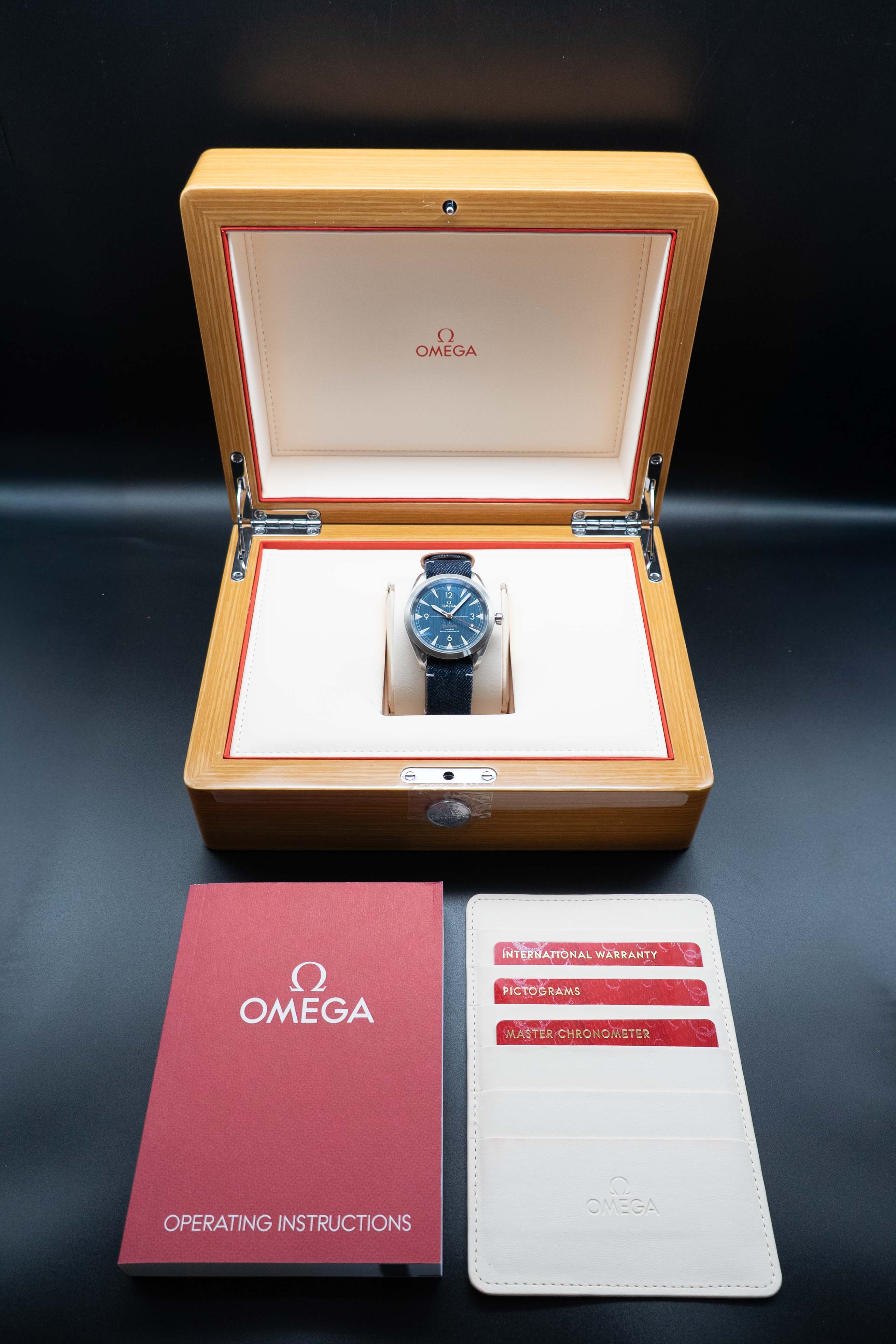 Omega Seamaster Railmaster 220.12.40.20.03.001 Fullset 2024 Box+Papers