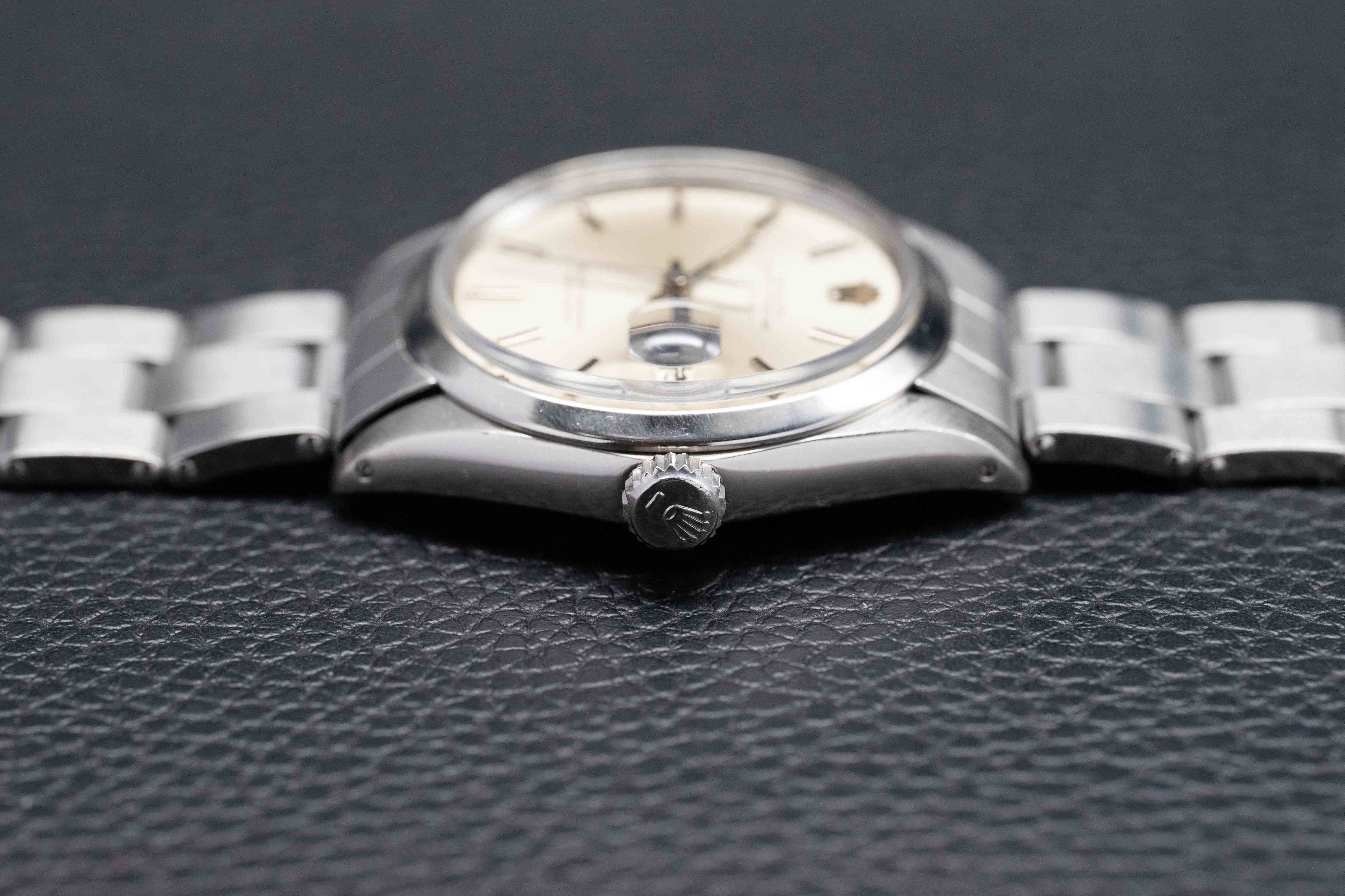 Rolex Date 1500 Silver Dial 1969