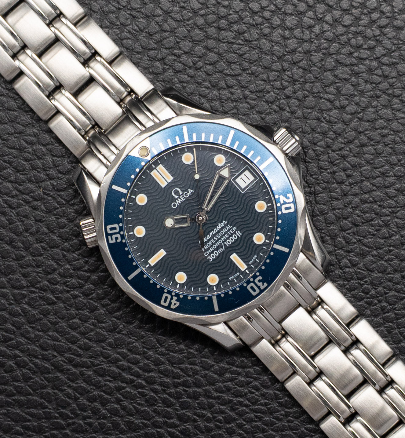 Omega Seamaster 300 2551.80 Blue Dial 1999