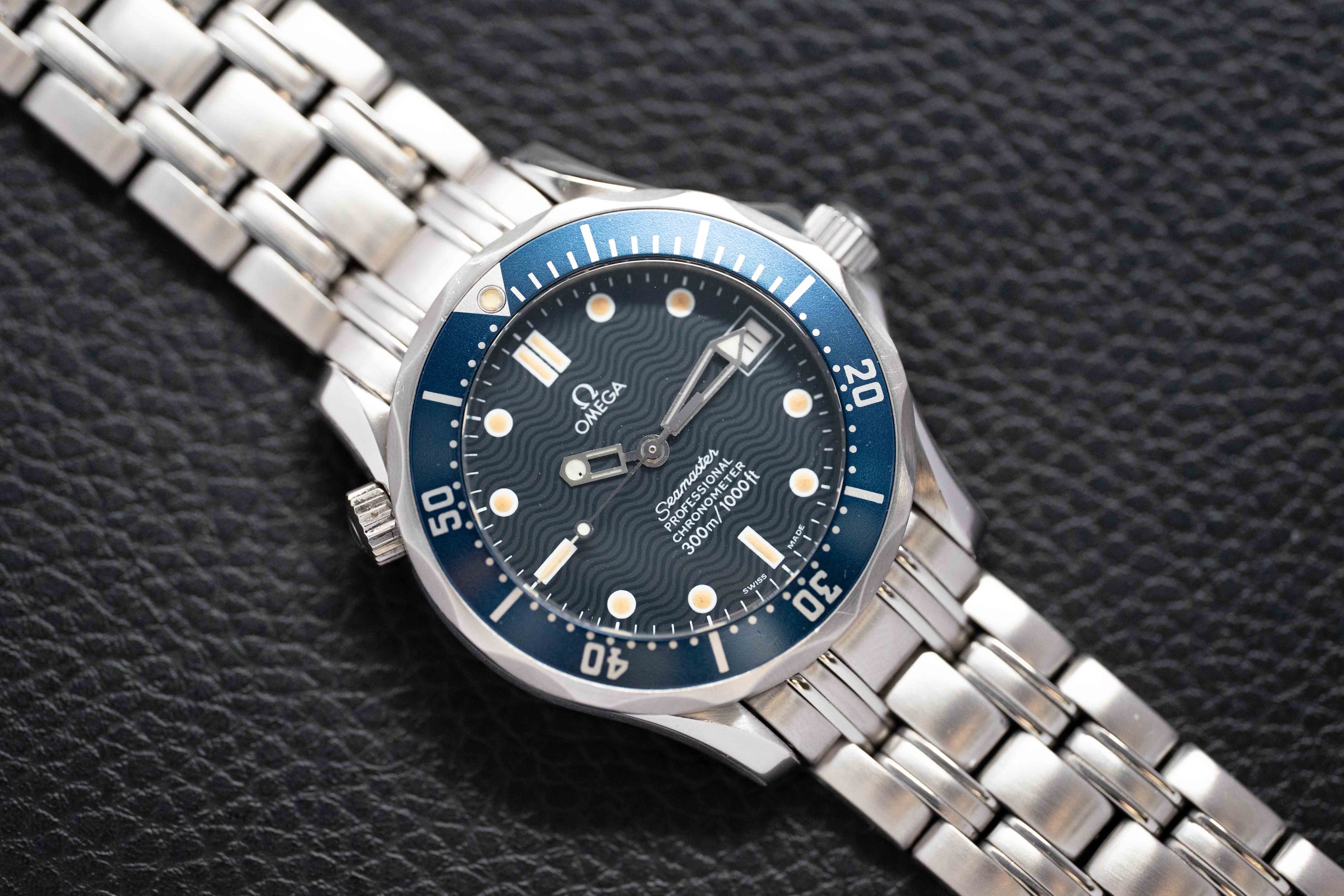 Omega Seamaster 300 2551.80 Blue Dial 1999