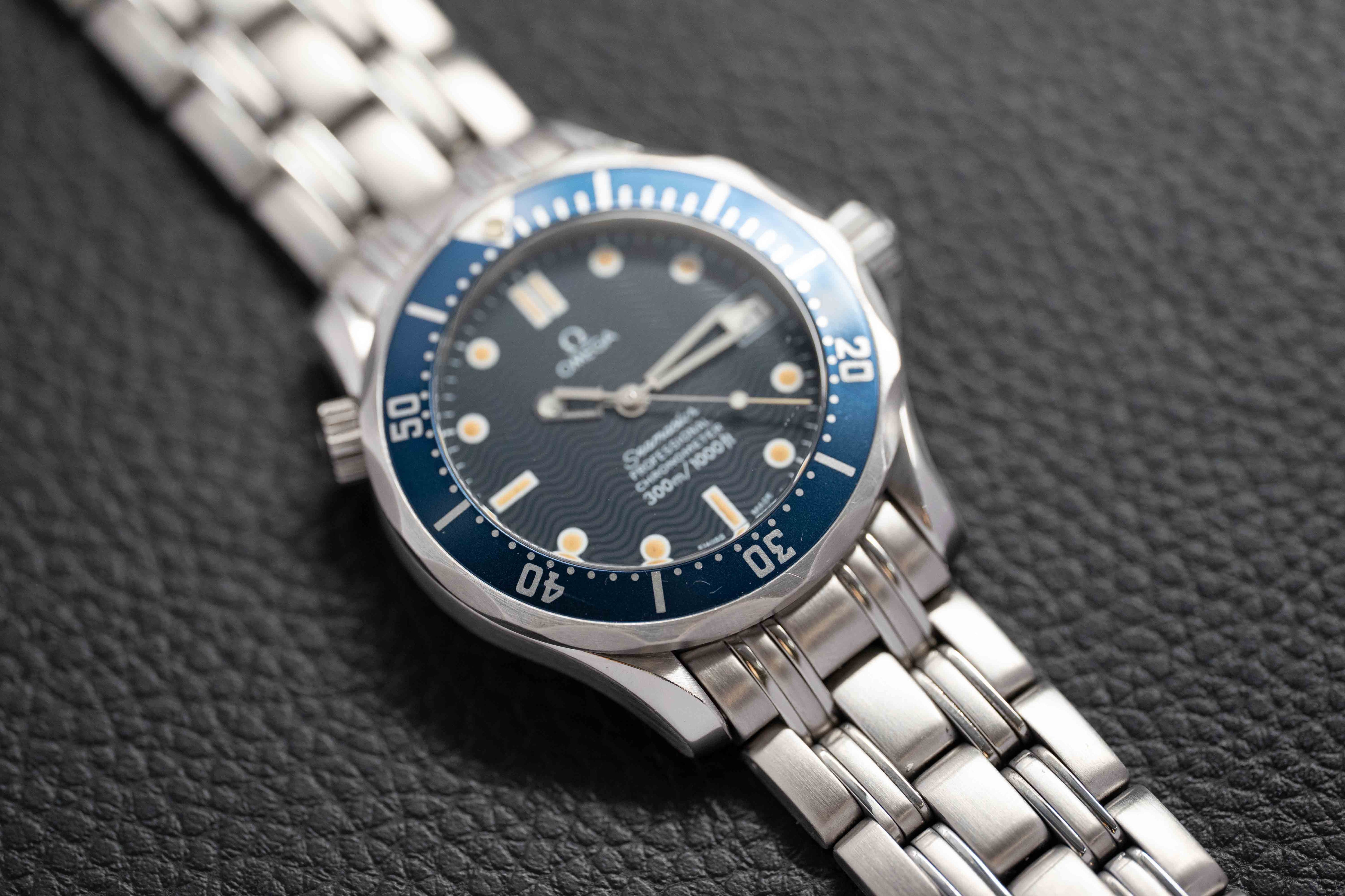 Omega Seamaster 300 2551.80 Blue Dial 1999