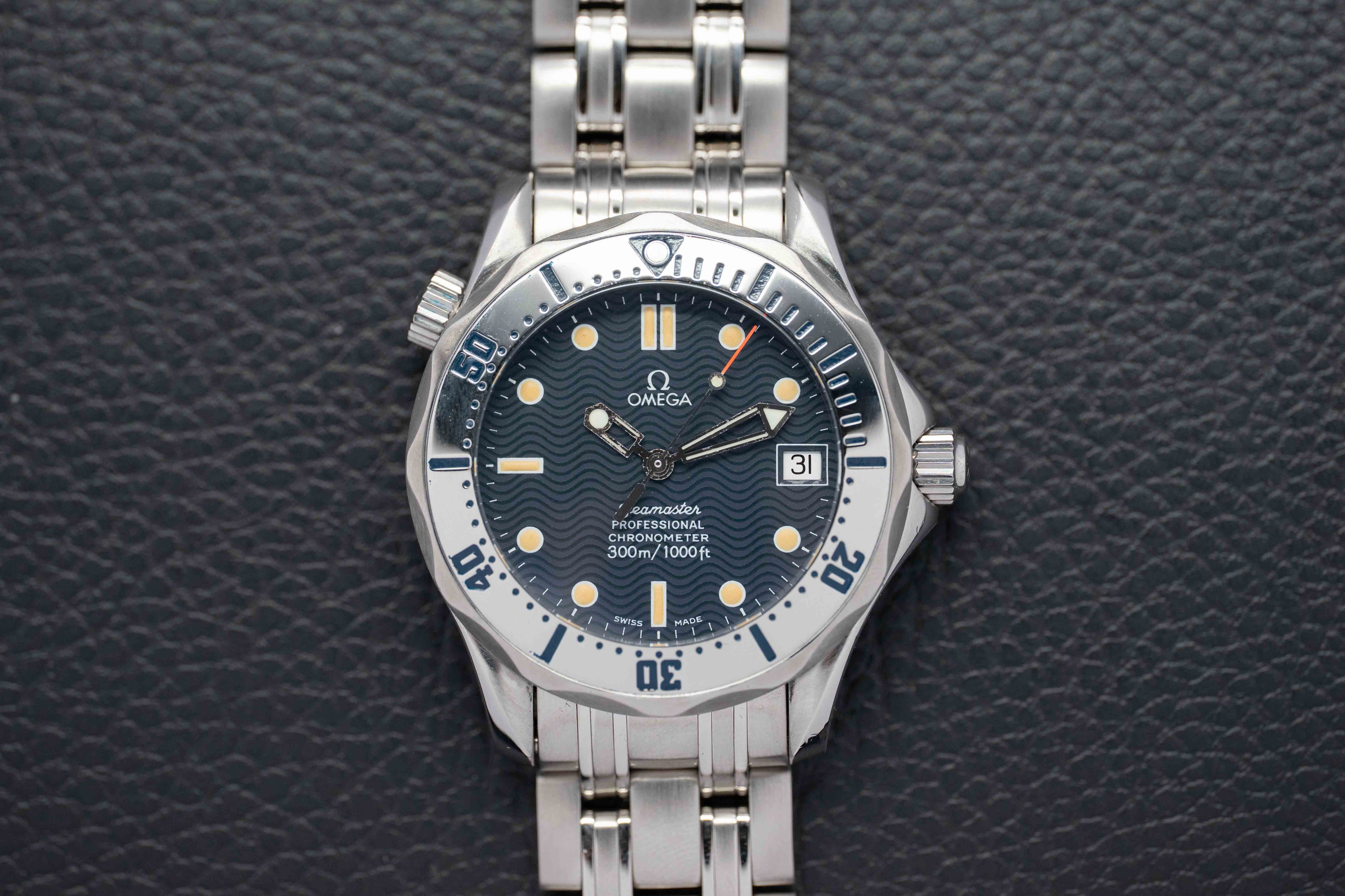 Omega Seamaster 300 2552.80 Blue Dial 1986