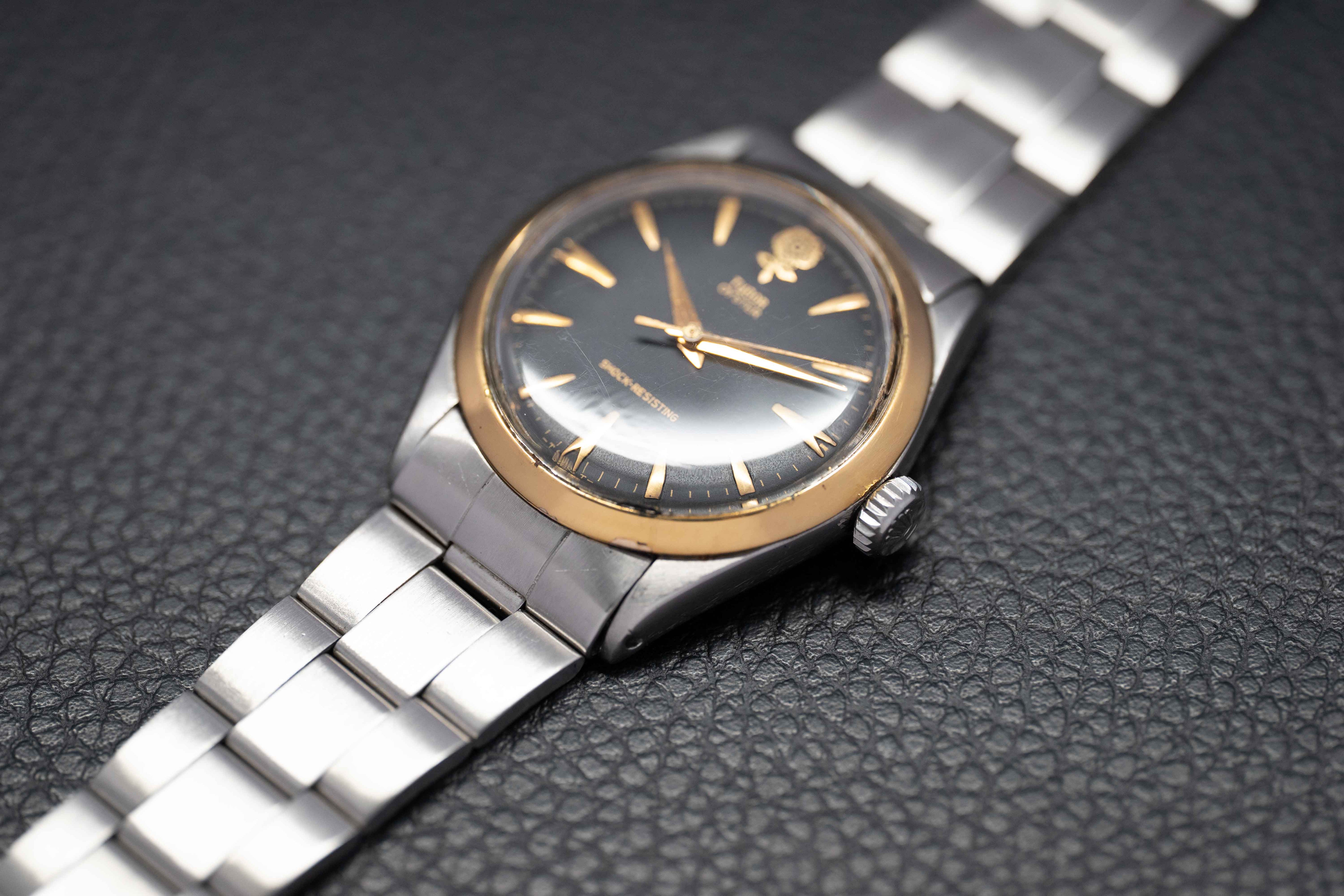 Tudor Prince 7934 Big Rose 1963 Gold