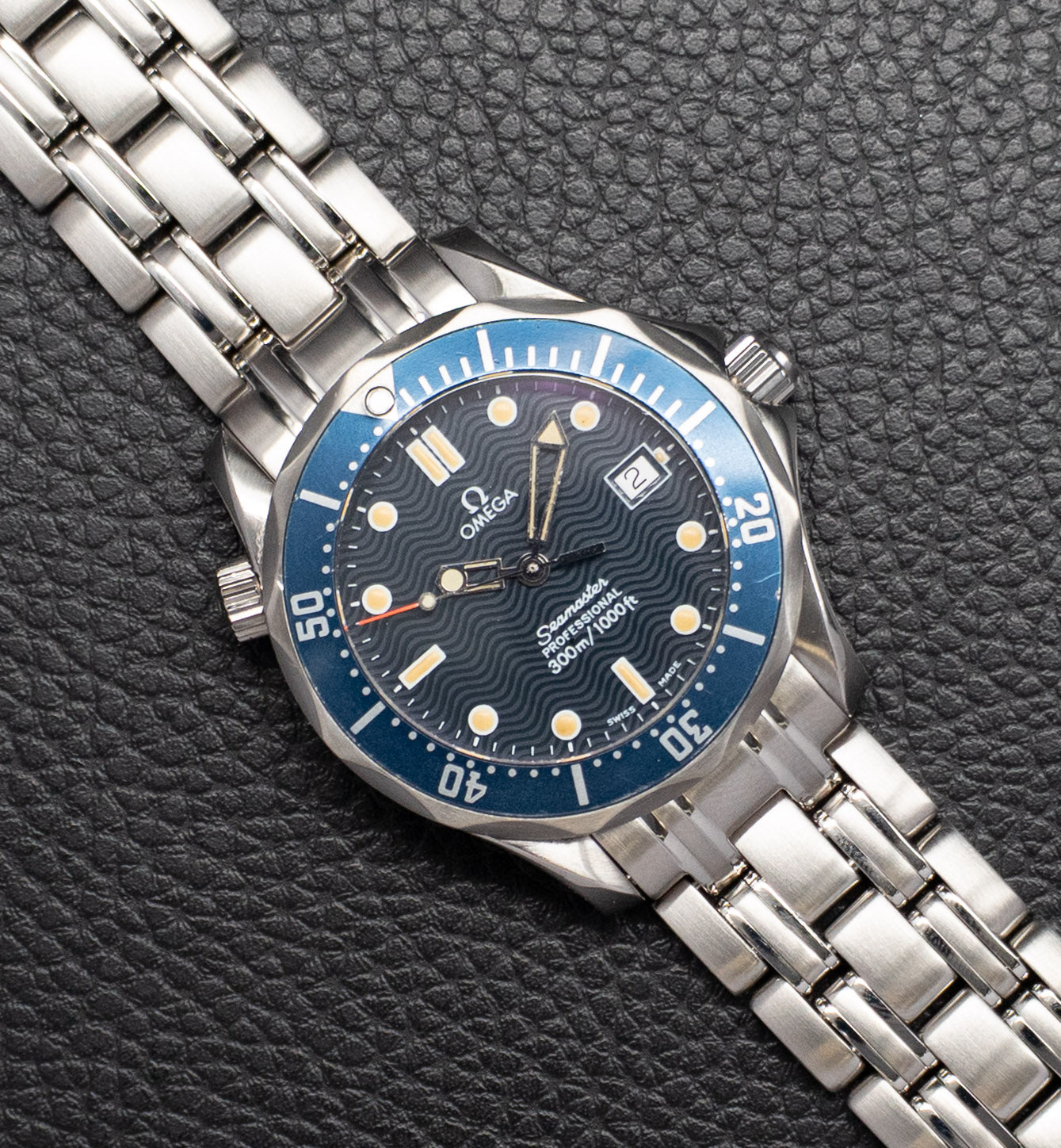 Omega Seamaster 300 2561.80 Blue Dial 1993