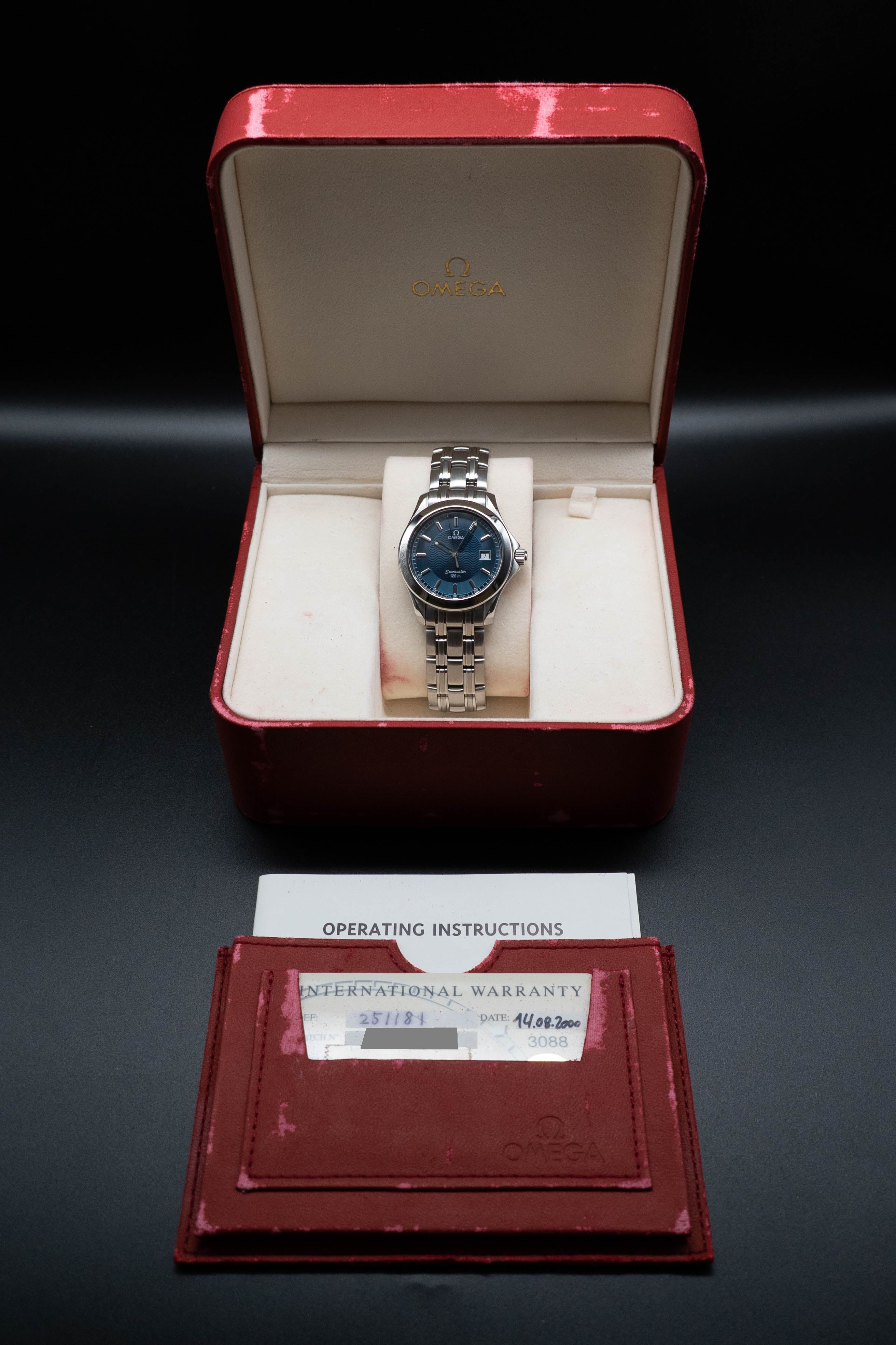 Omega Seamaster 120M 2511.81 Fullset 2000 Box+Papers