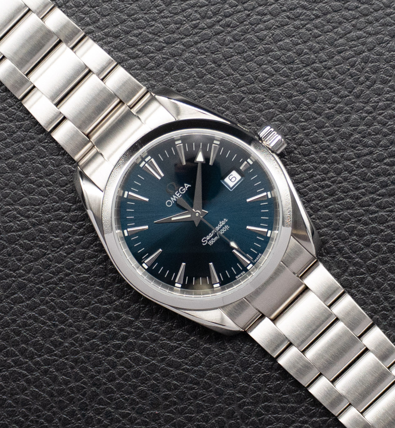 Omega Seamaster Aqua Terra 2518.80 Blue Dial 1998