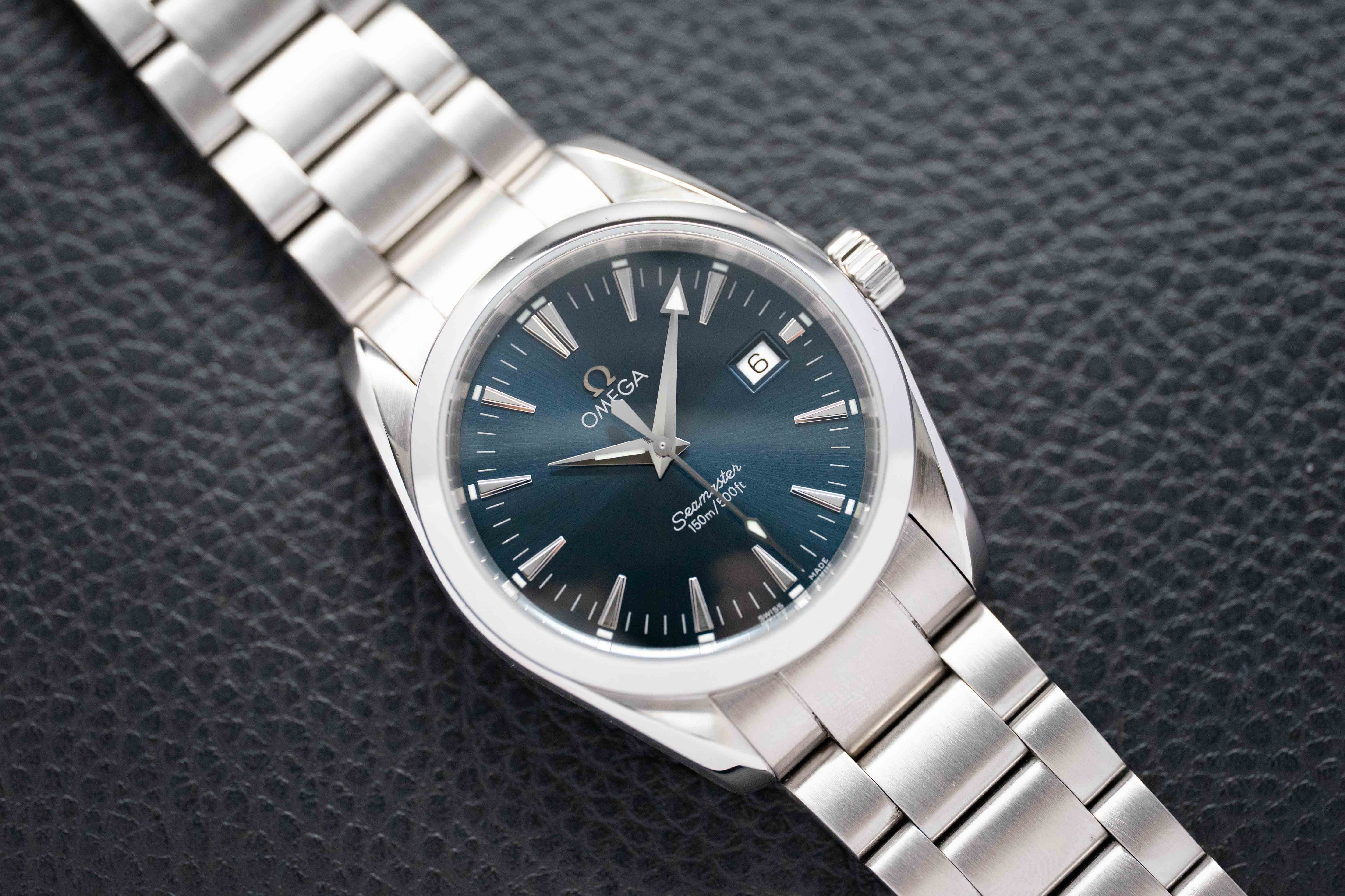 Omega Seamaster Aqua Terra 2518.80 Blue Dial 1998