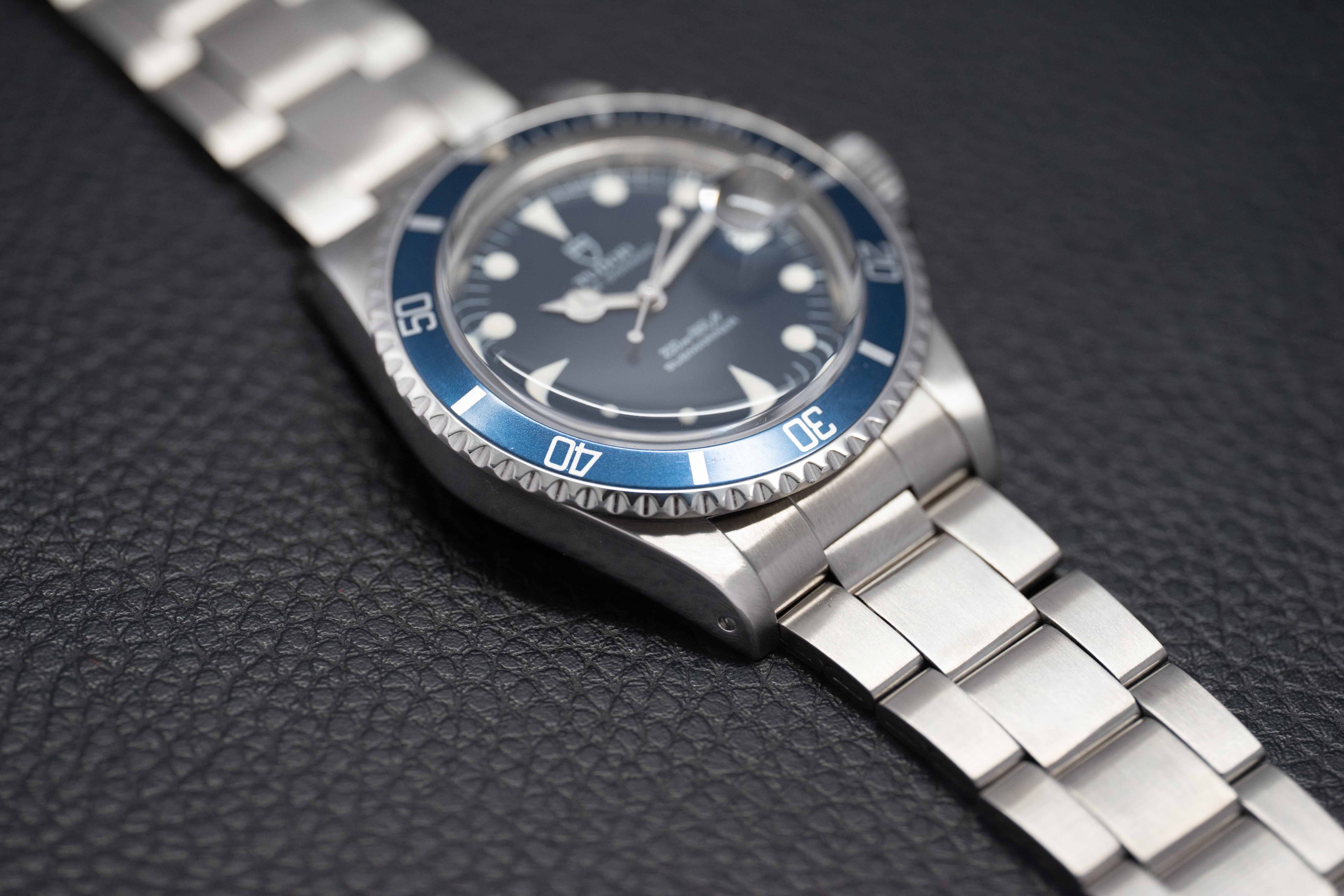 Tudor Submariner 79090 Blue Fullset 1993 Box+Paper