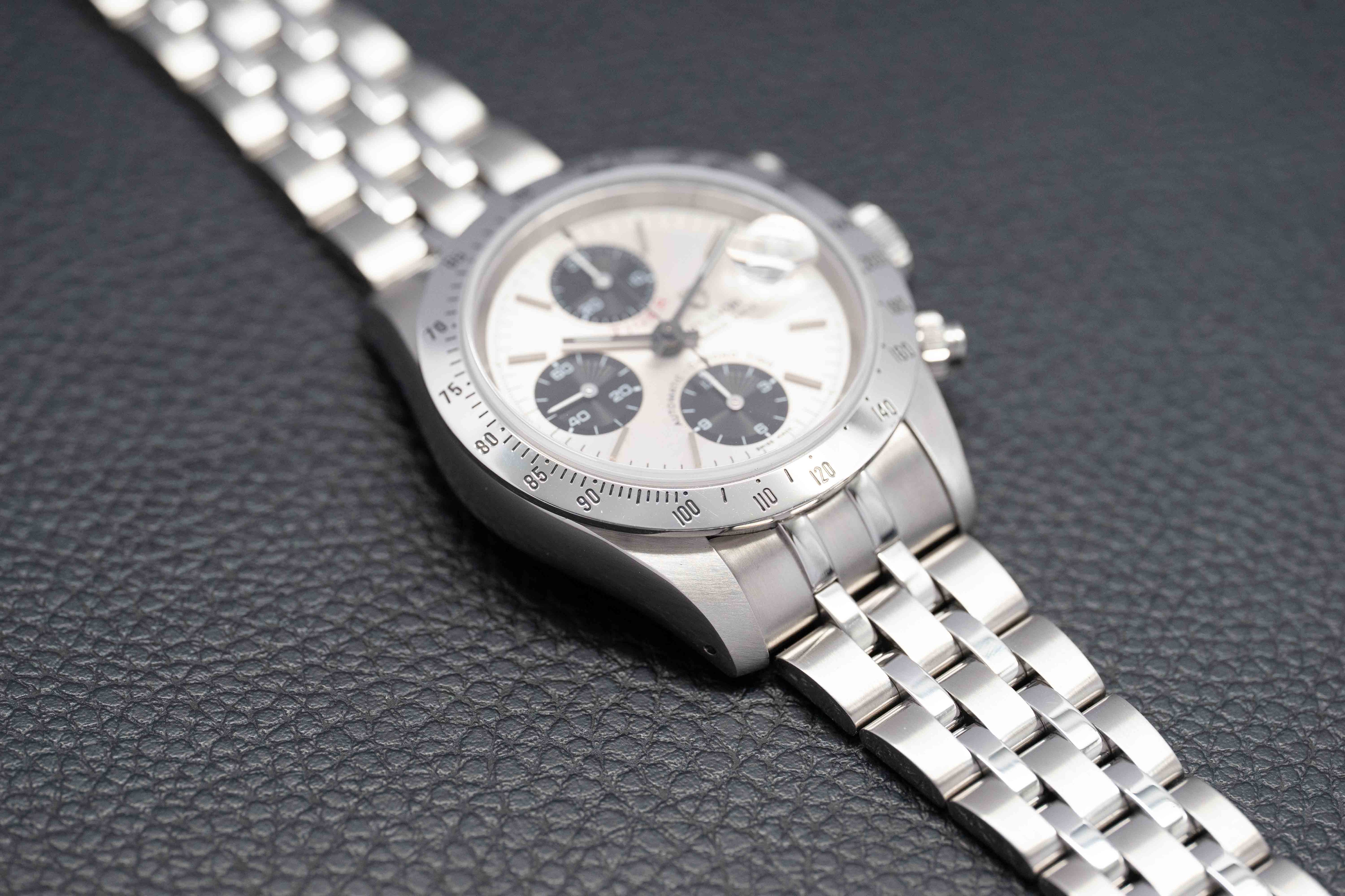 Tudor Oysterdate Small Block 79280 Silver Dial 2003 Panda