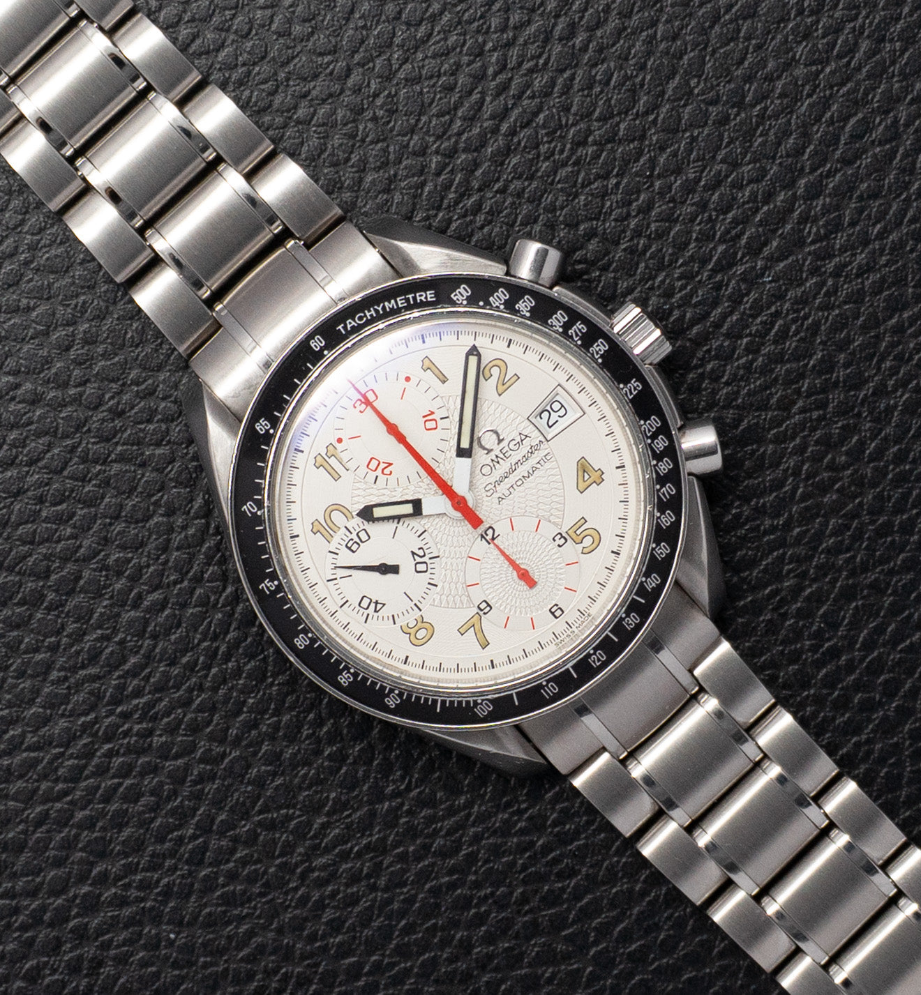 Omega Speedmaster Date 3513.33 Silver Dial 1998