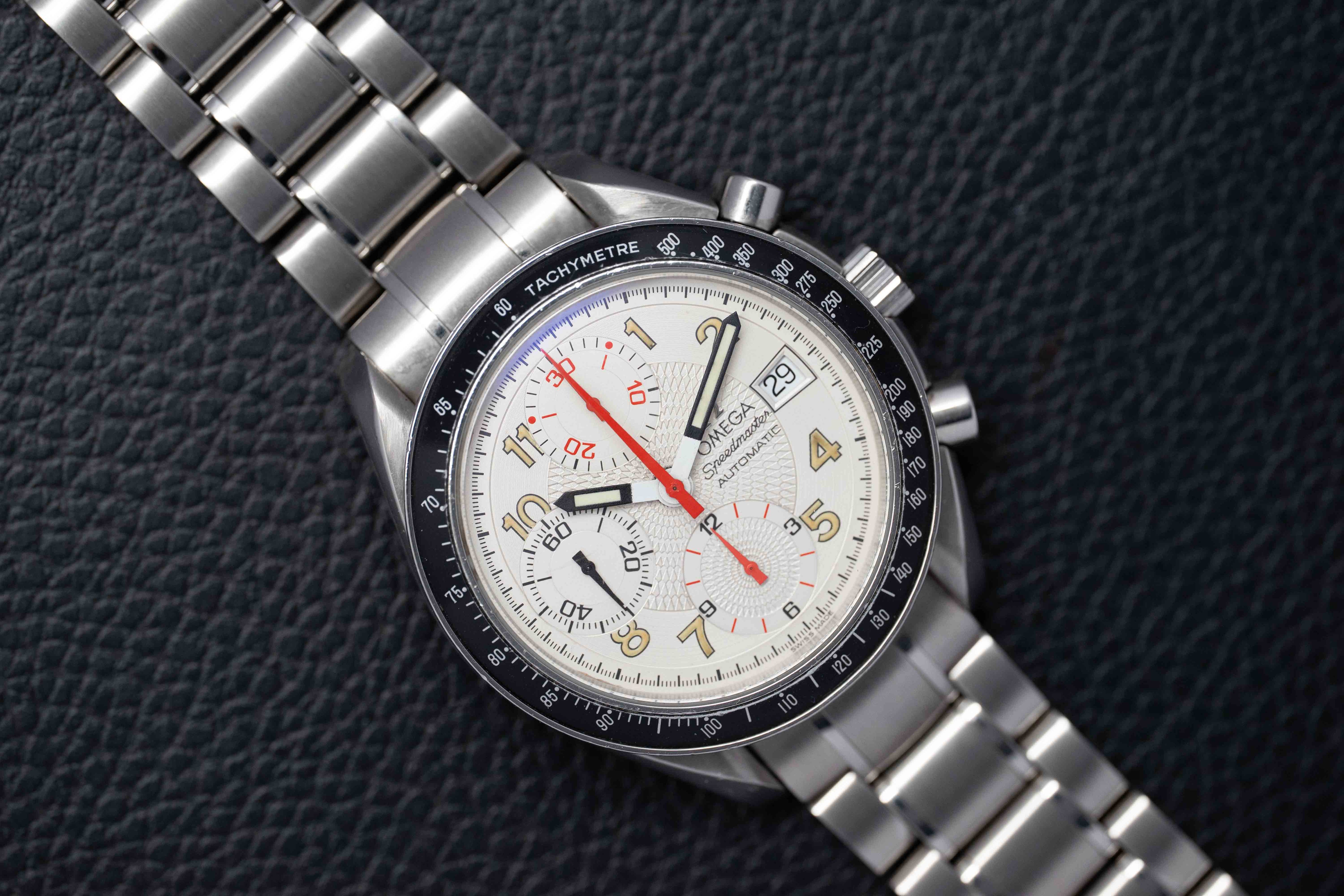 Omega Speedmaster Date 3513.33 Silver Dial 1998
