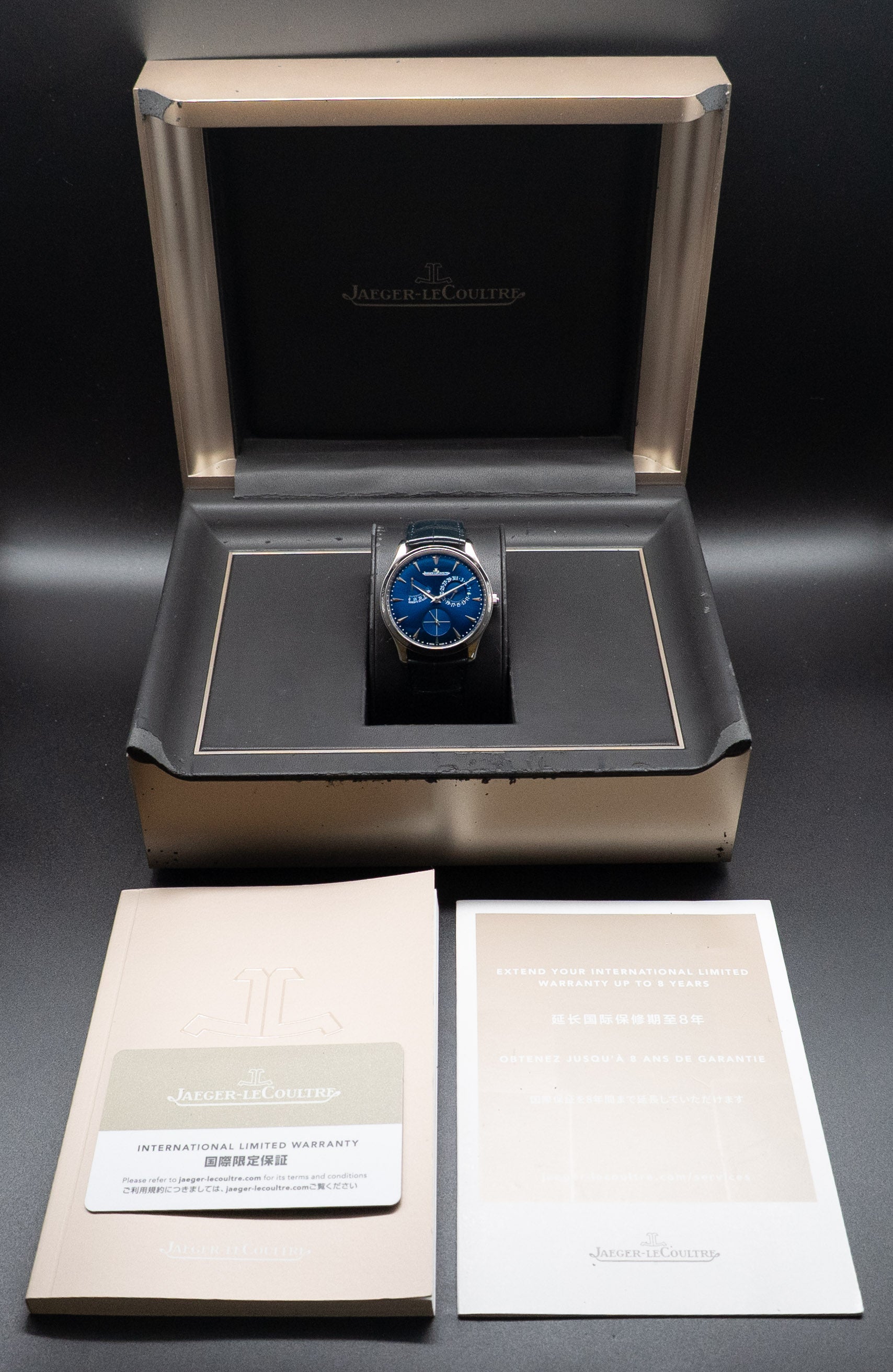 Jaeger-LeCoultre Master Ultra Thin Réserve de Marche Q1378480 Fullset 2020 Box+Papers