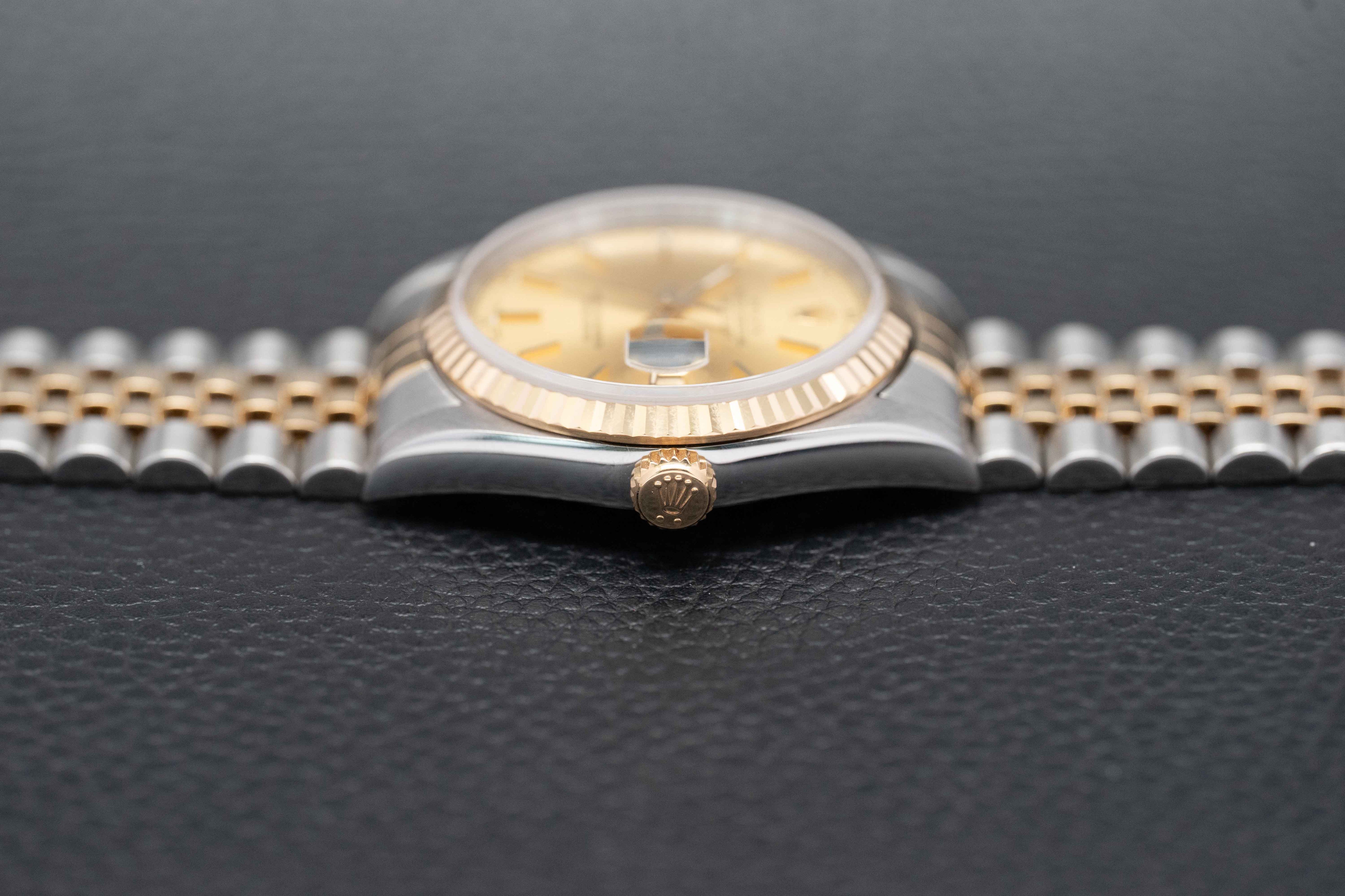 Rolex Datejust 16233 Golden Dial 2000