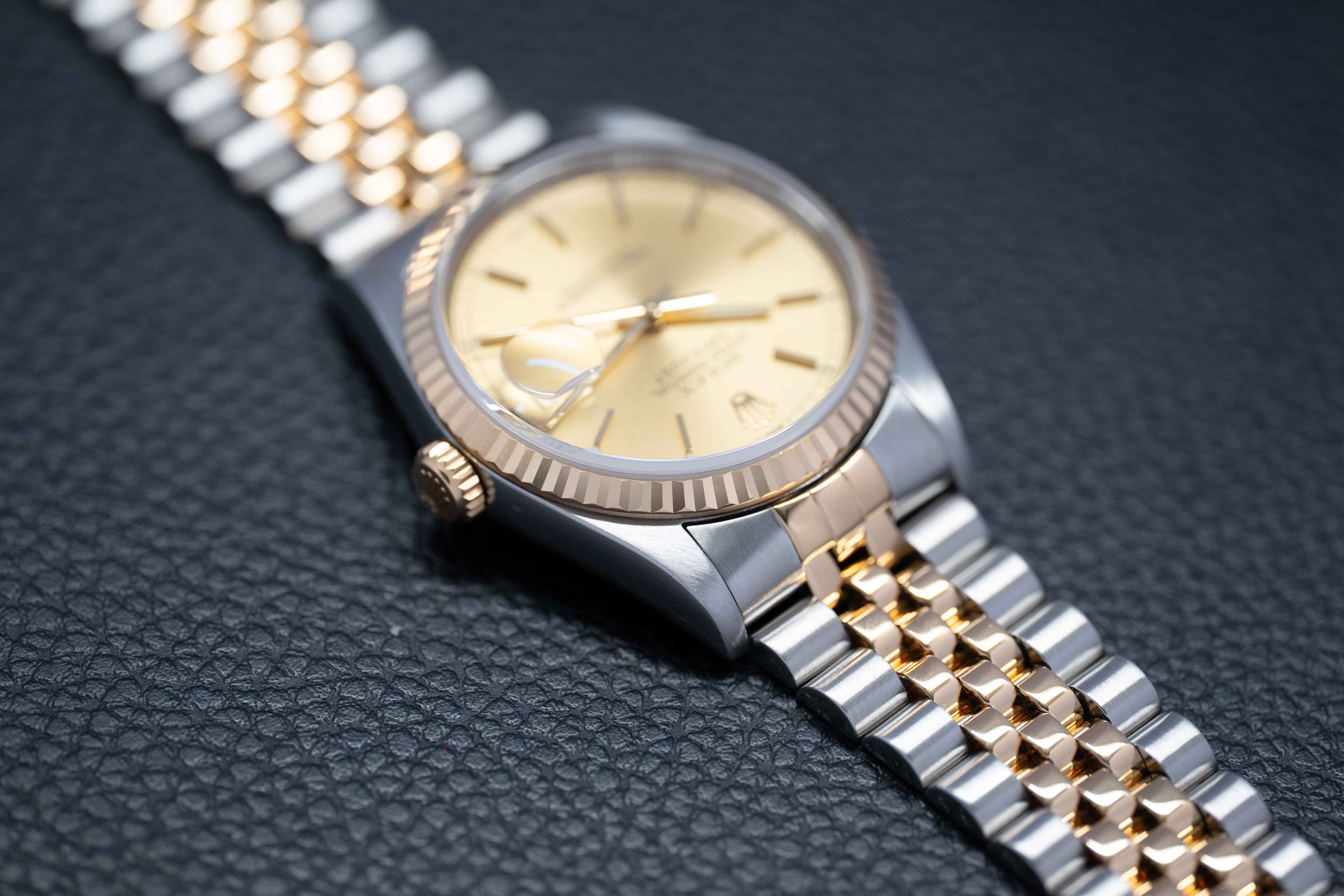 Rolex Datejust 16233 Golden Dial 2000