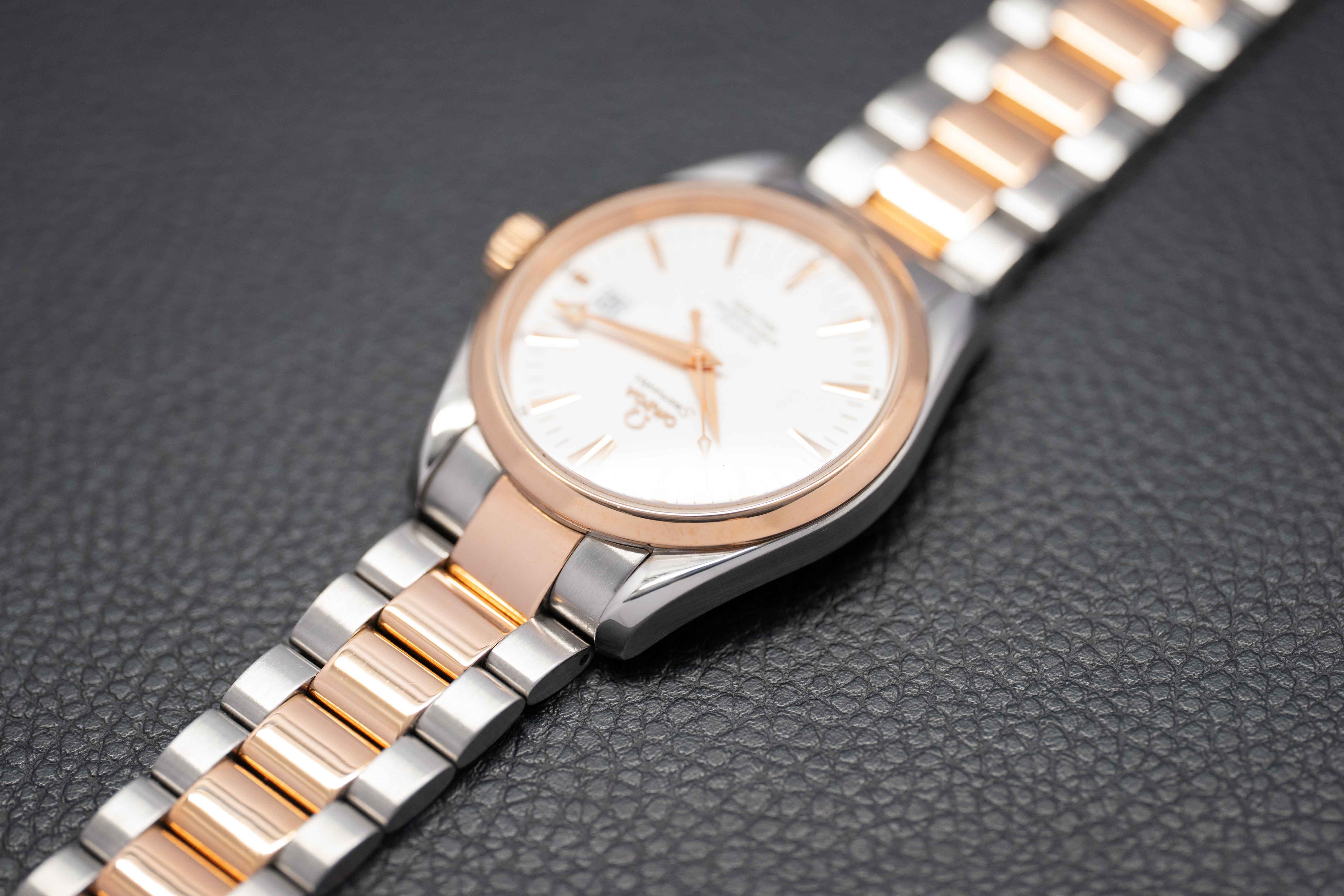 Omega Seamaster Aqua Terra 2303.30 White Dial 2008