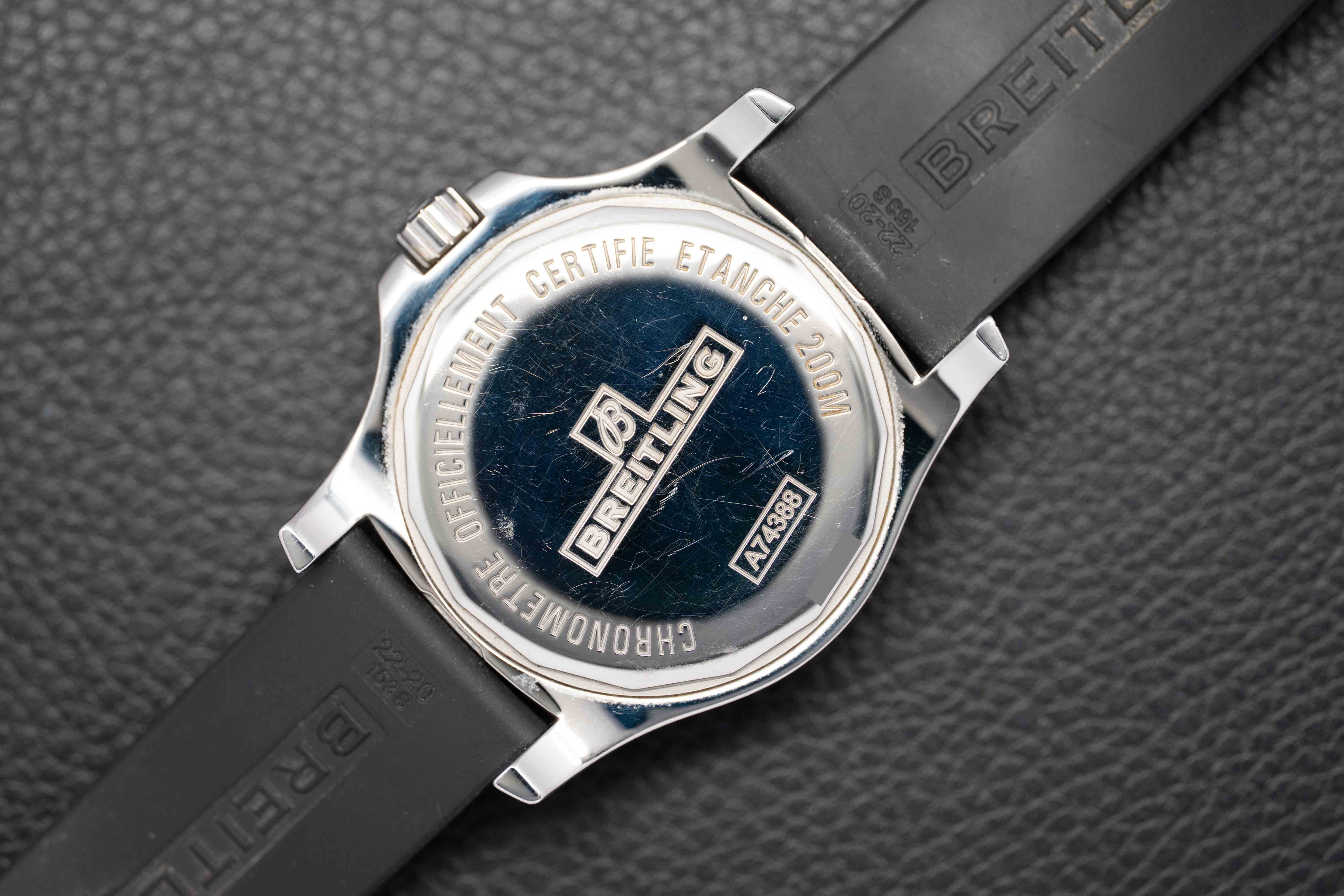 Breitling Colt A74388 Black Dial Fullset 2015 Box+Papers