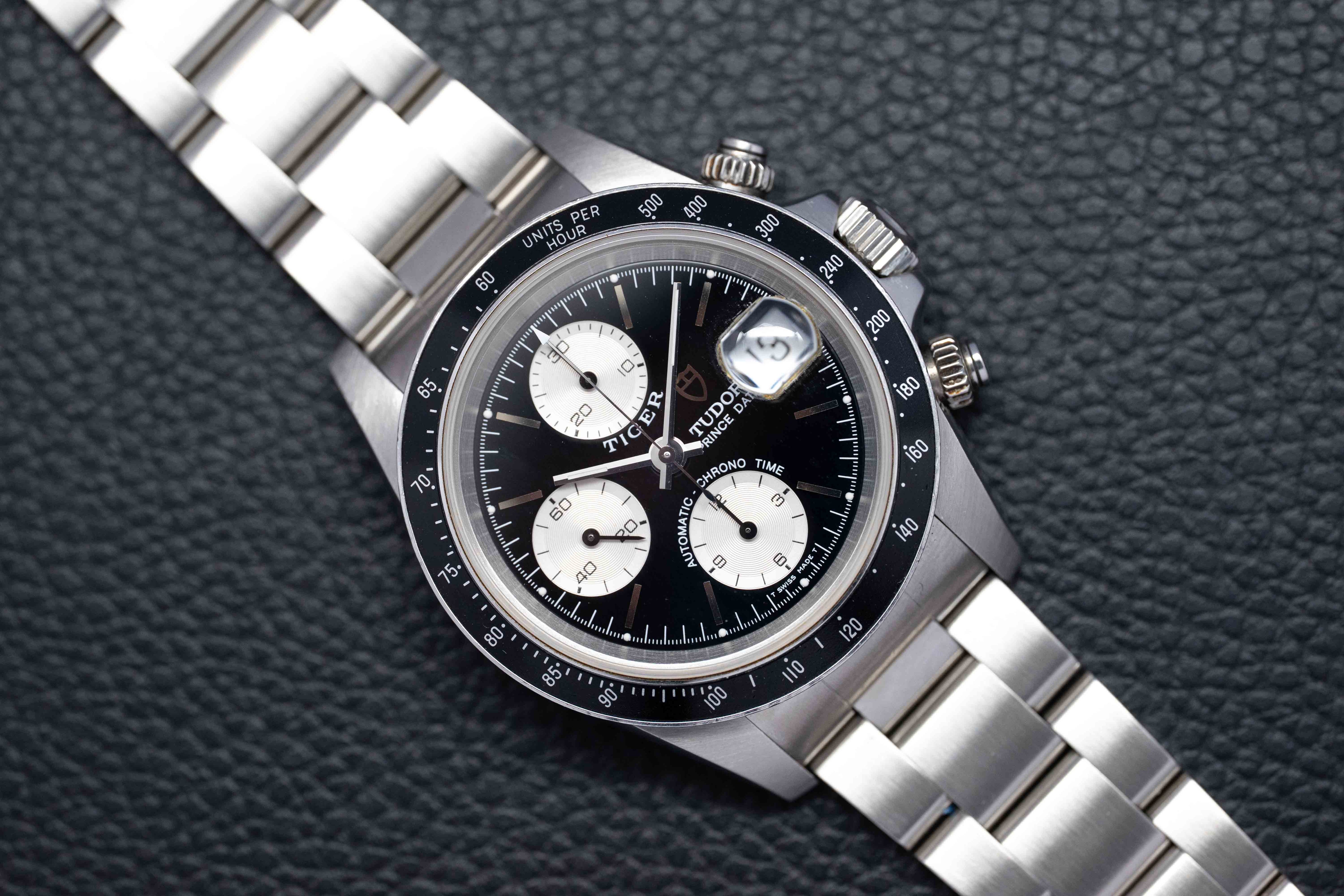 Tudor Prince Date 79260 Small Block 1998 Black Dial