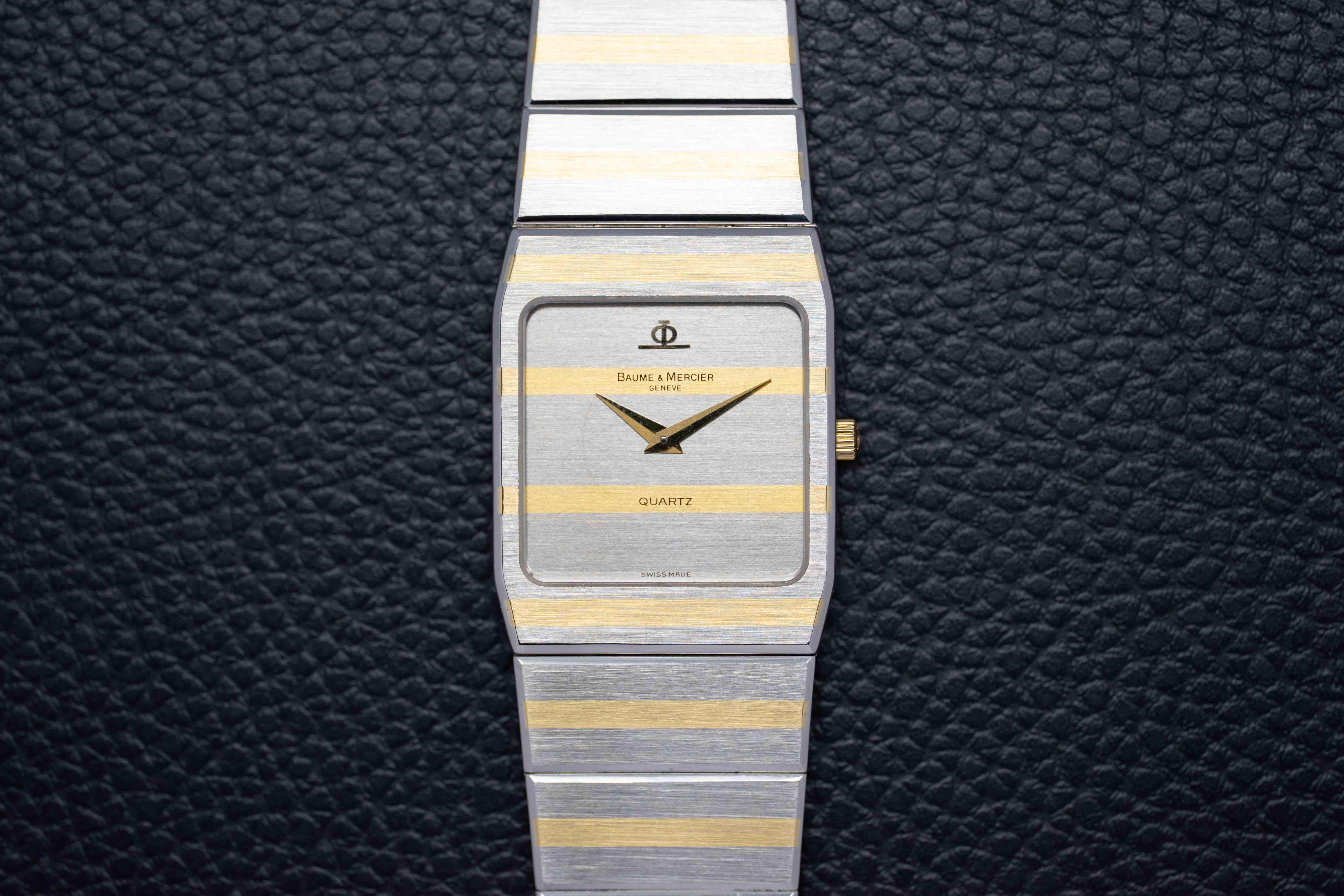 Baume & Mercier Monte Carlo 5739 Zebra Fullset 1982 Box+Papers