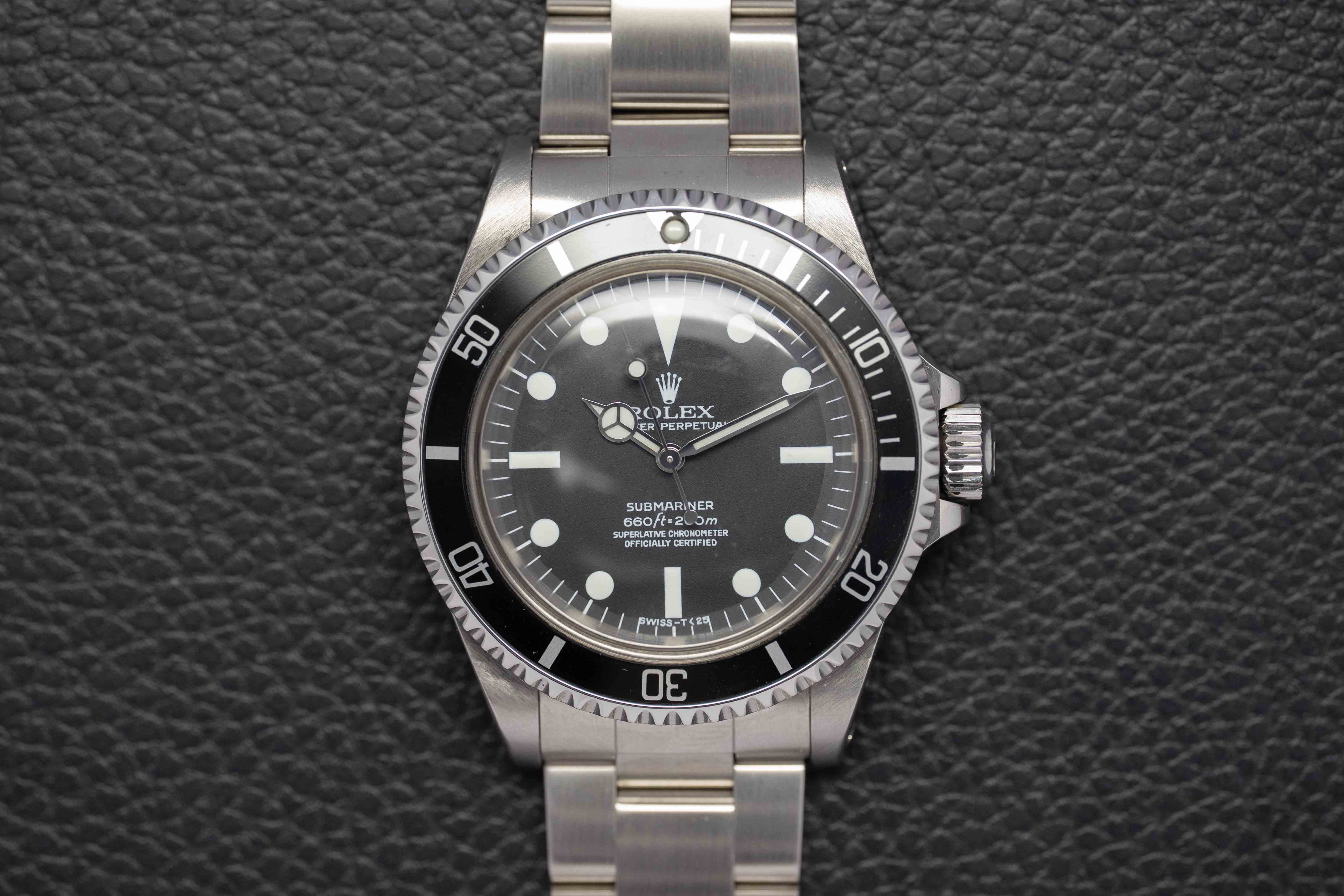 Rolex Submariner 5512 Matte Dial 1976