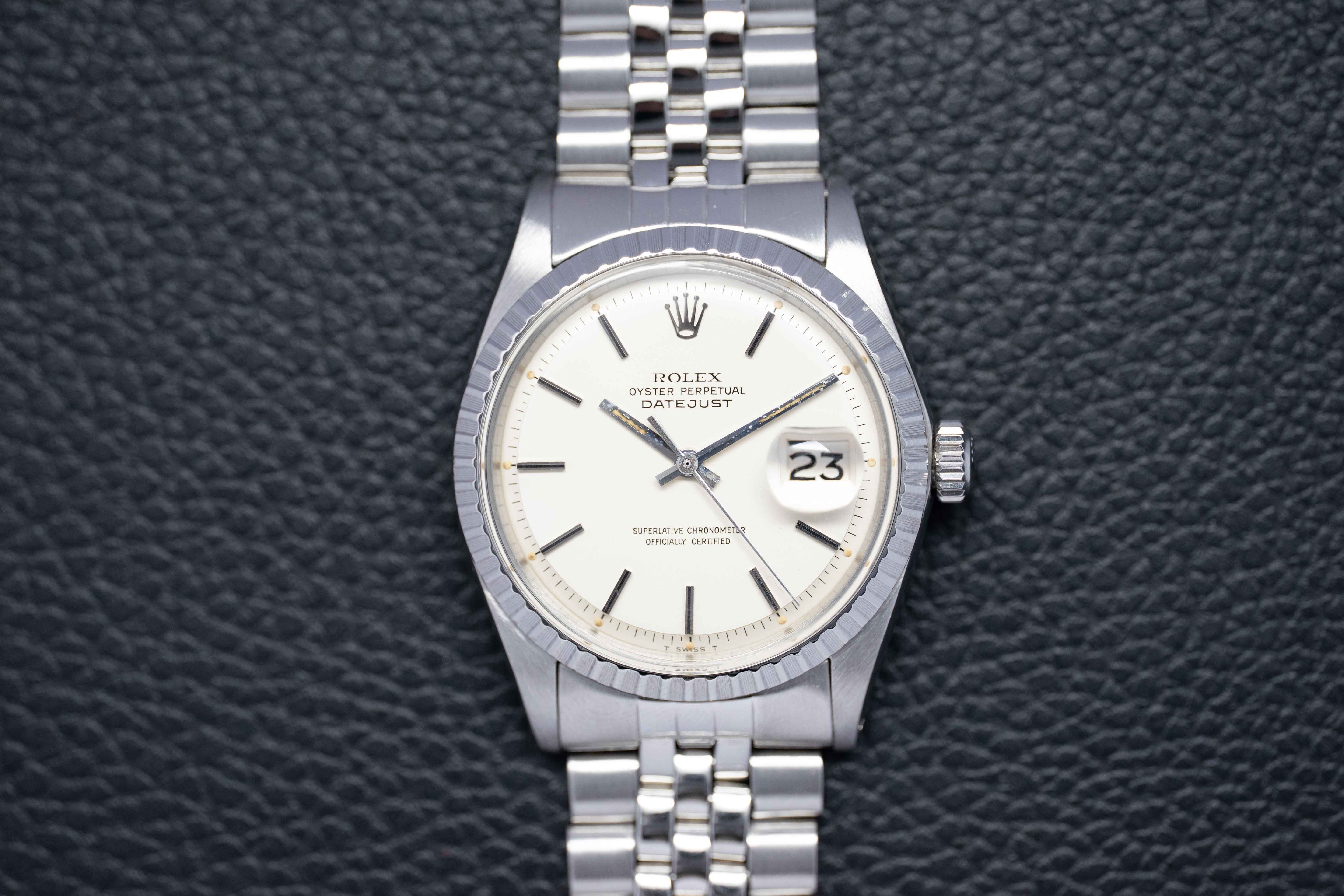 Rolex Datejust 1603 Silver Dial 1970