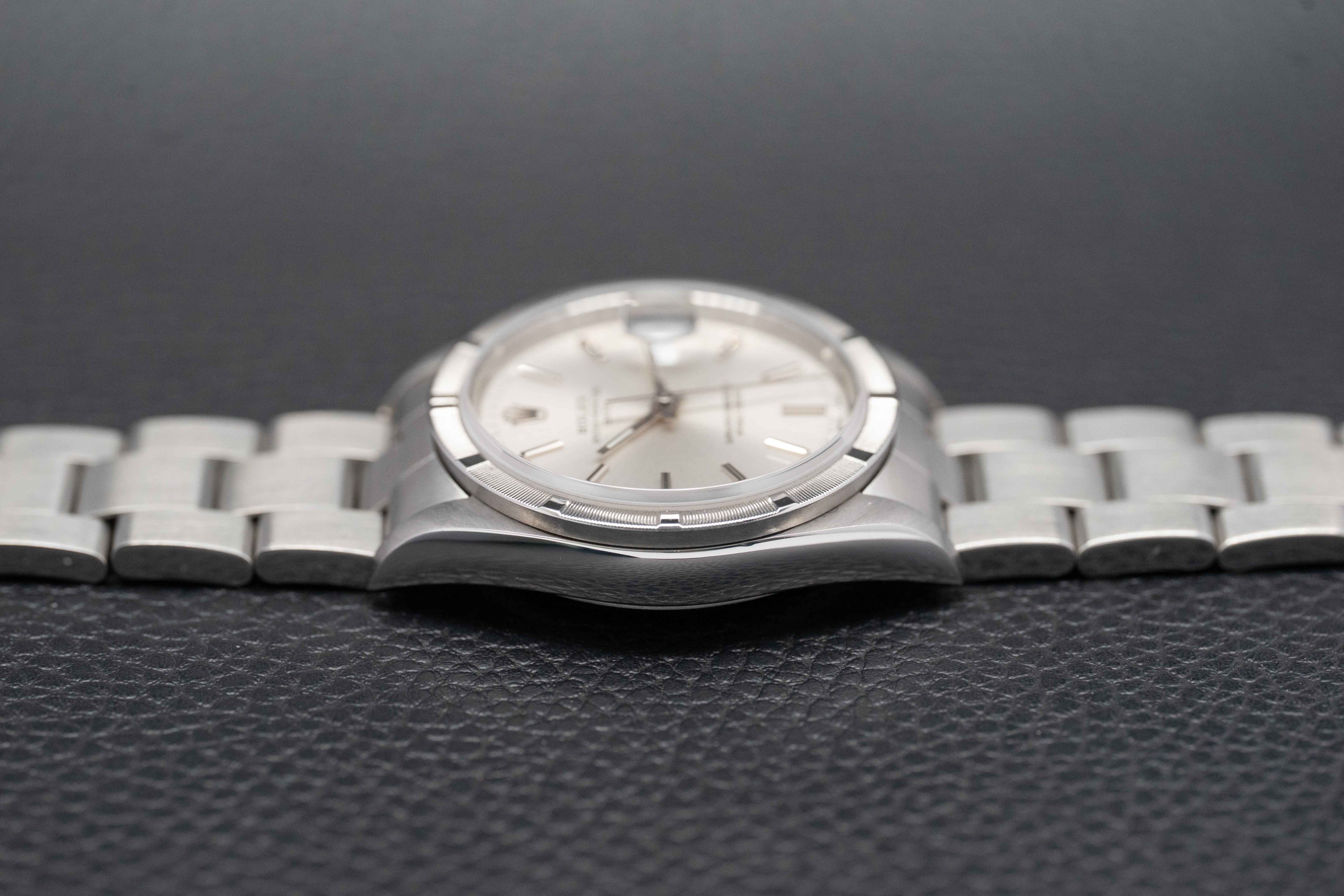 Rolex Date 15210 Silver Dial 2001