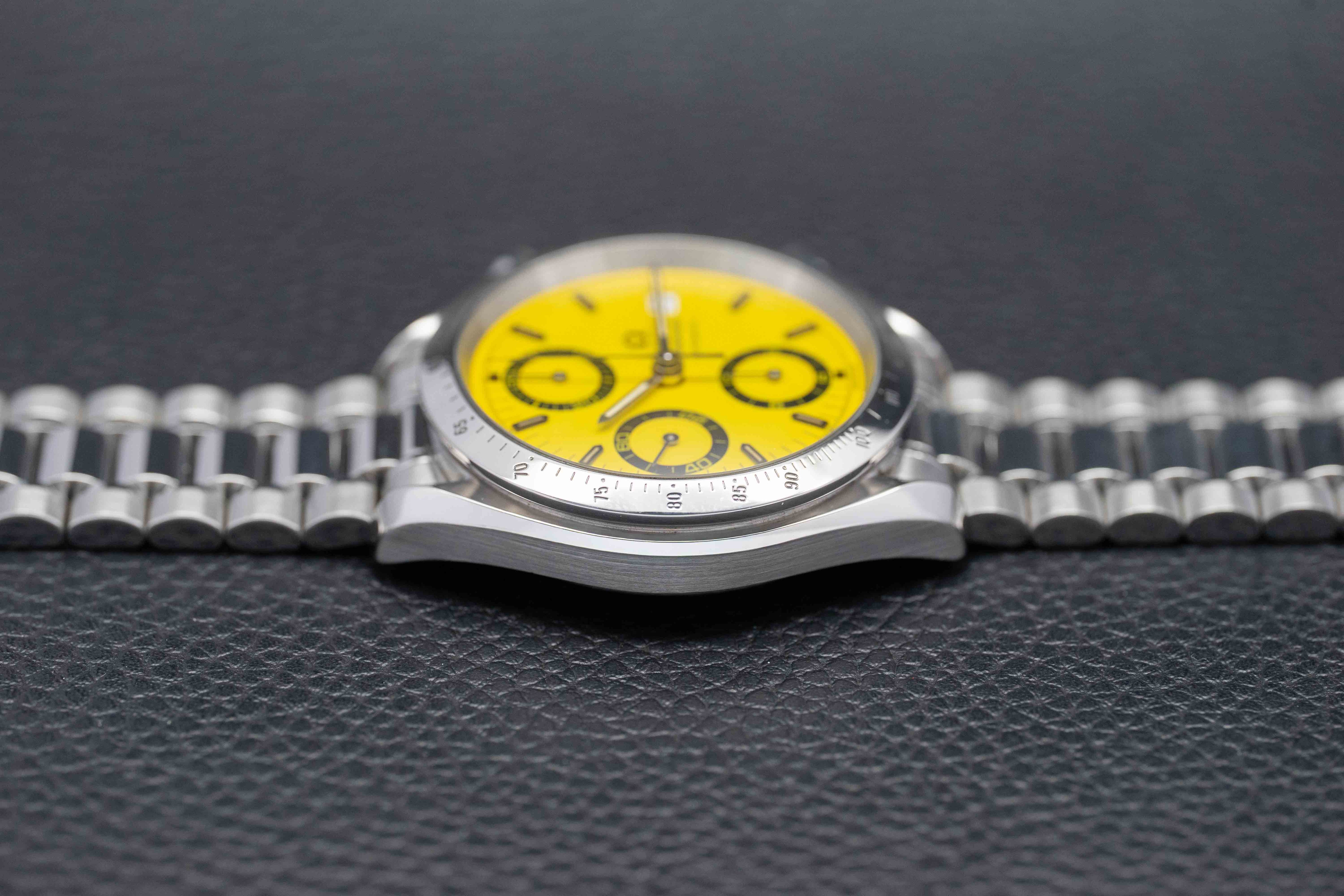 Omega Speedmaster Date 3511.12 Yellow Dial 1995