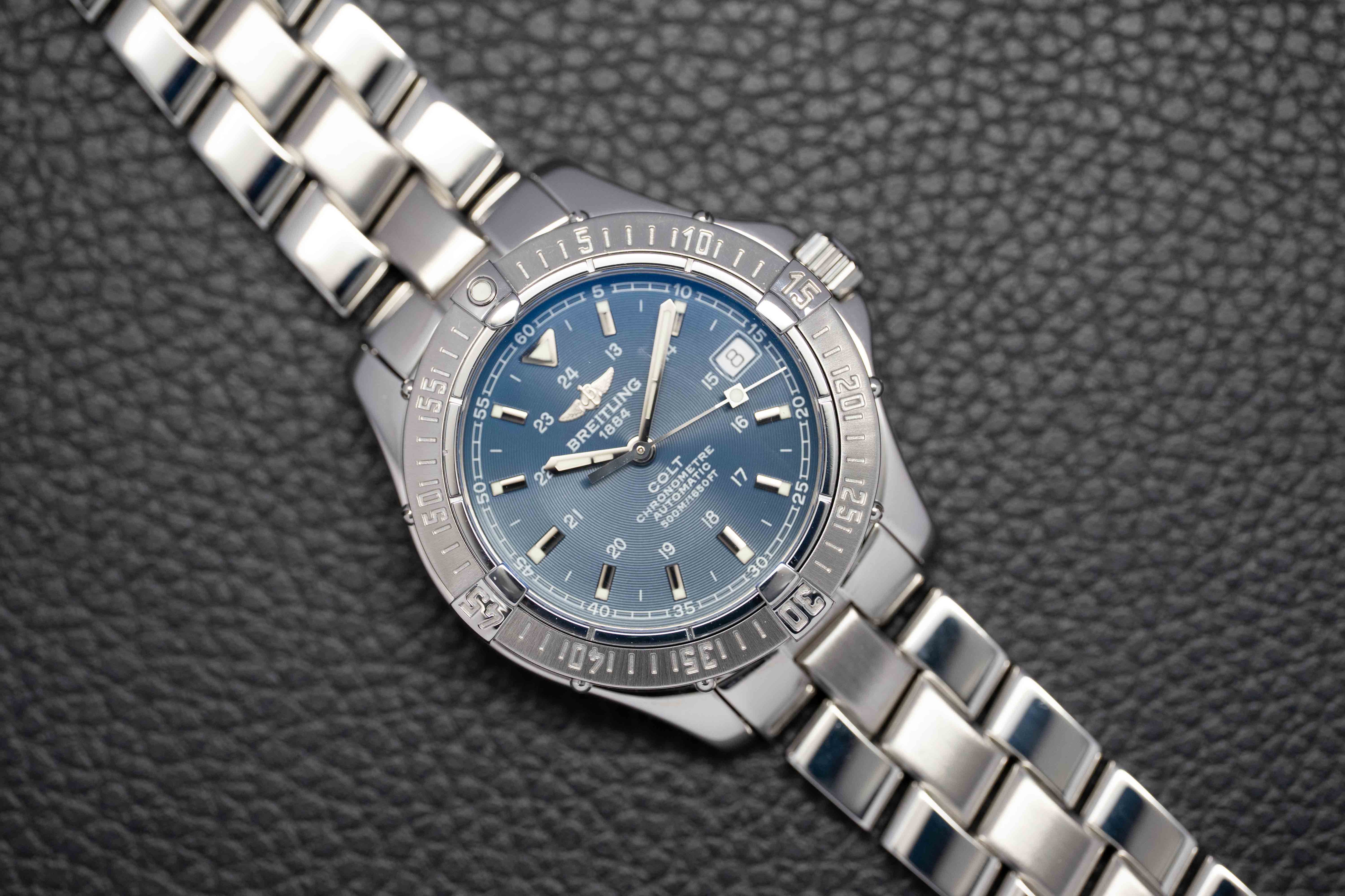 Breitling Colt Ocean A17350 Blue Dial 2004